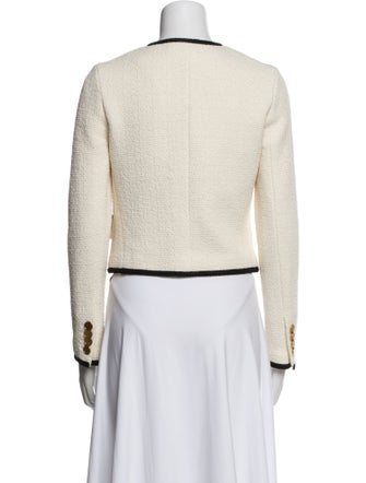 Nili Lotan Tweed Pattern Evening Jacket