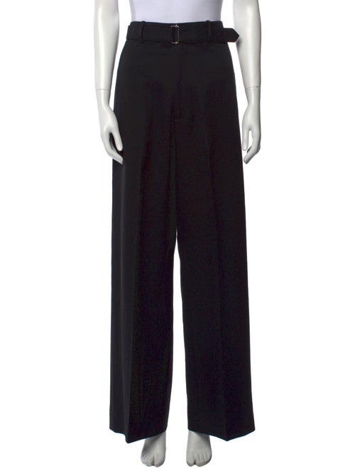 Nili Lotan Virgin Wool Wide Leg Pants