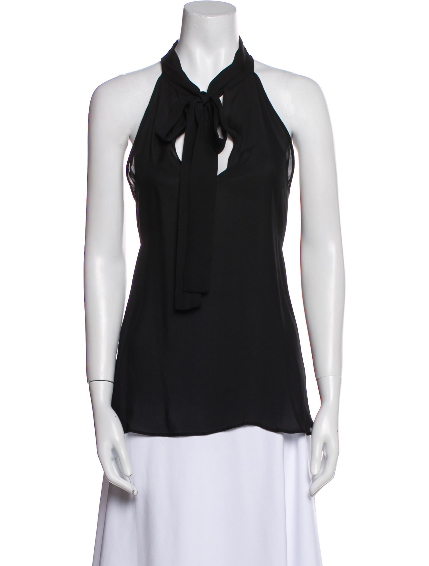 Nili Lotan Silk Halterneck Blouse w/ Tags