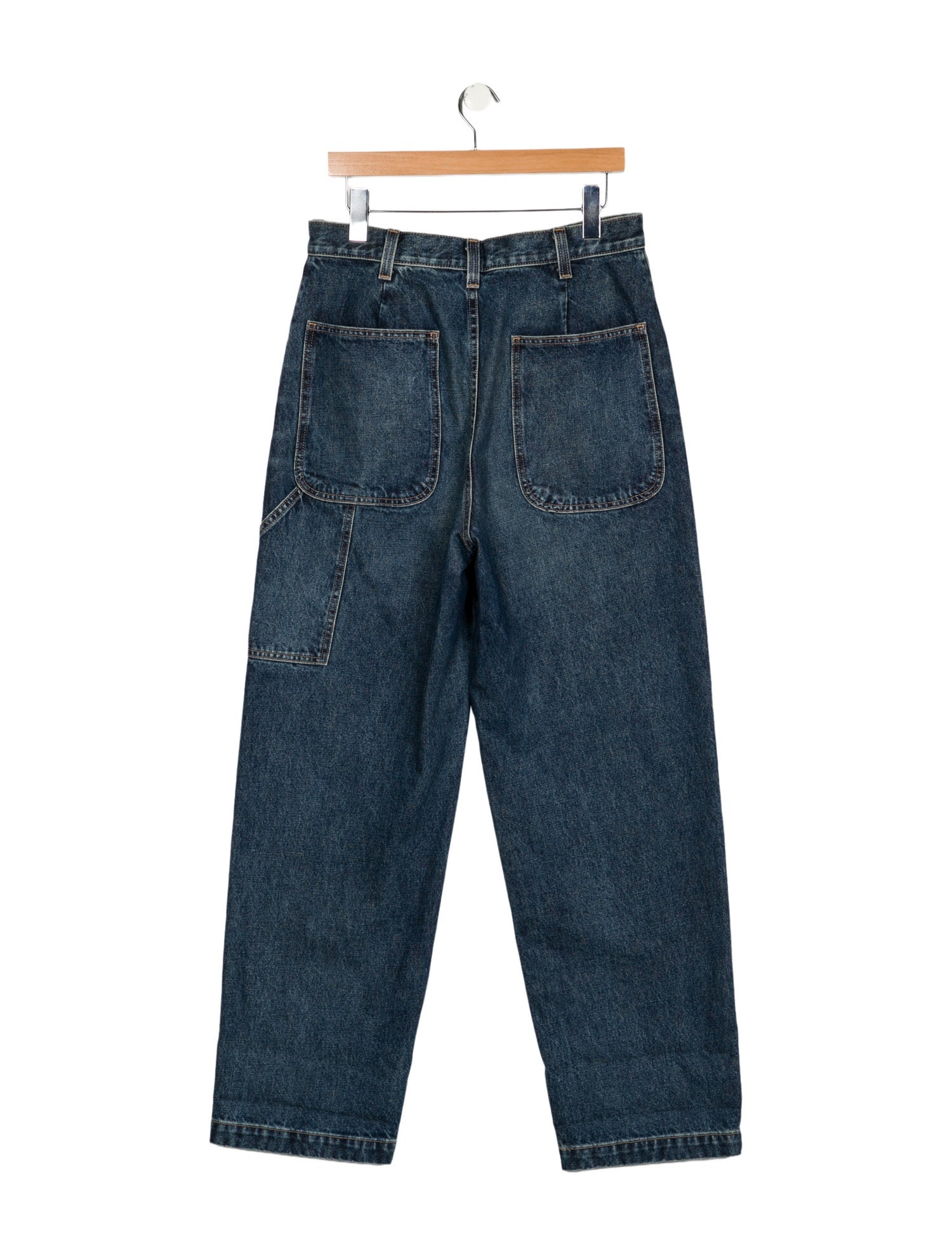 Nili Lotan High-Rise Straight Leg Jeans