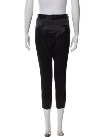 Nili Lotan Silk Straight Leg Pants