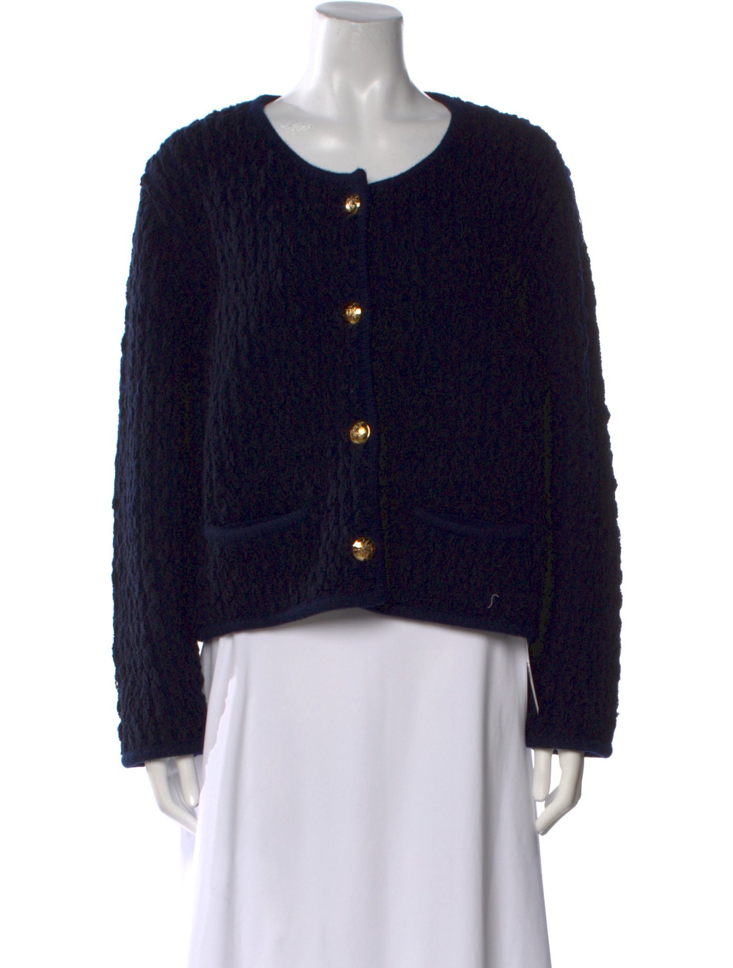 Nili Lotan Wool Scoop Neck Sweater