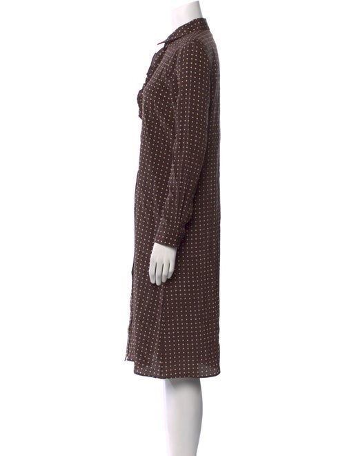 Nili Lotan Silk Midi Length Dress