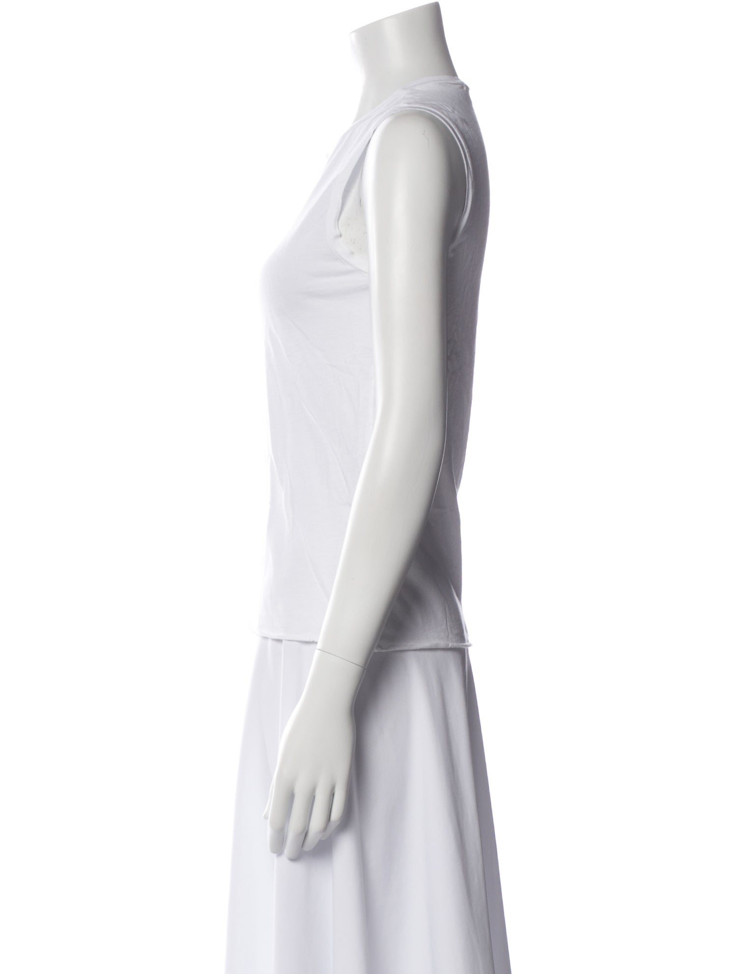 Nili Lotan Crew Neck Sleeveless Top