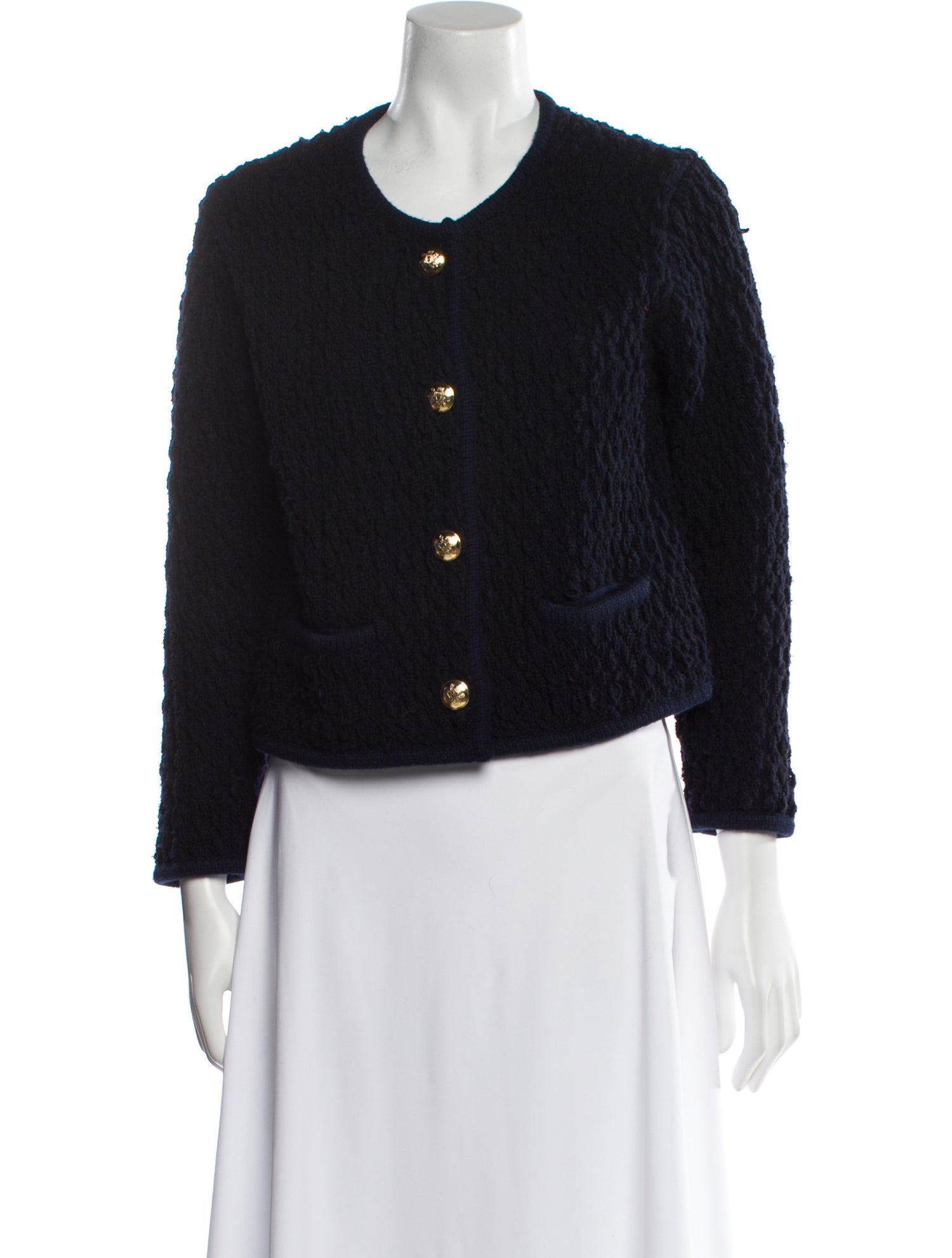 Nili Lotan Wool Scoop Neck Sweater