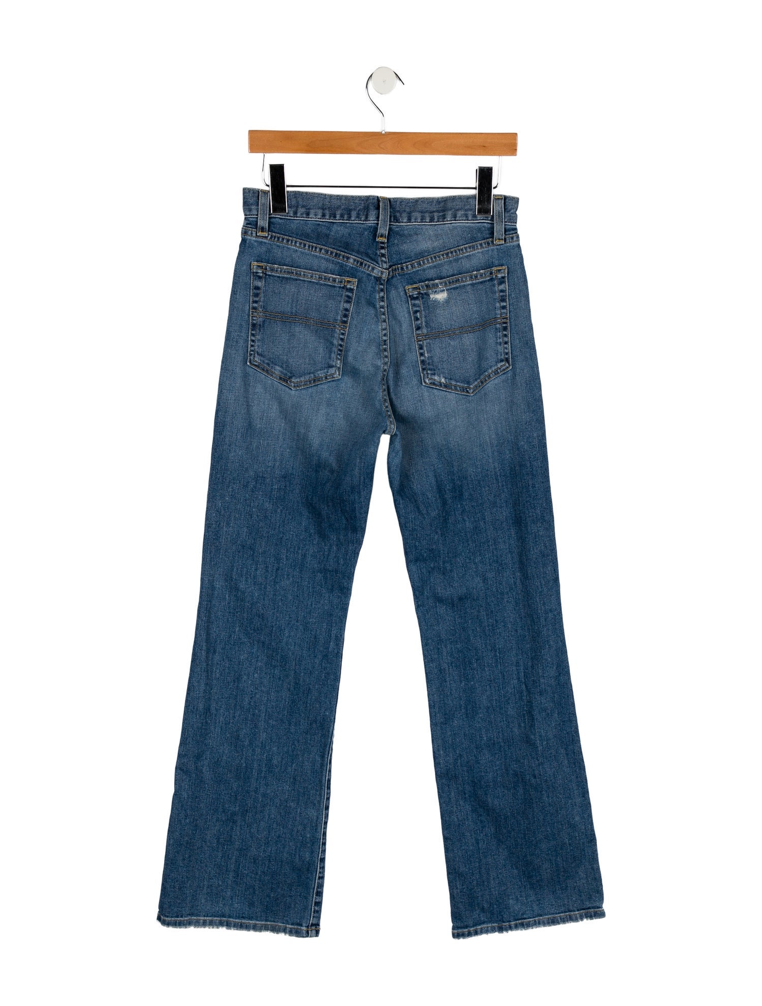 Nili Lotan Mid-Rise Wide Leg Jeans