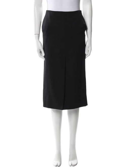 Nili Lotan Silk Midi Length Skirt