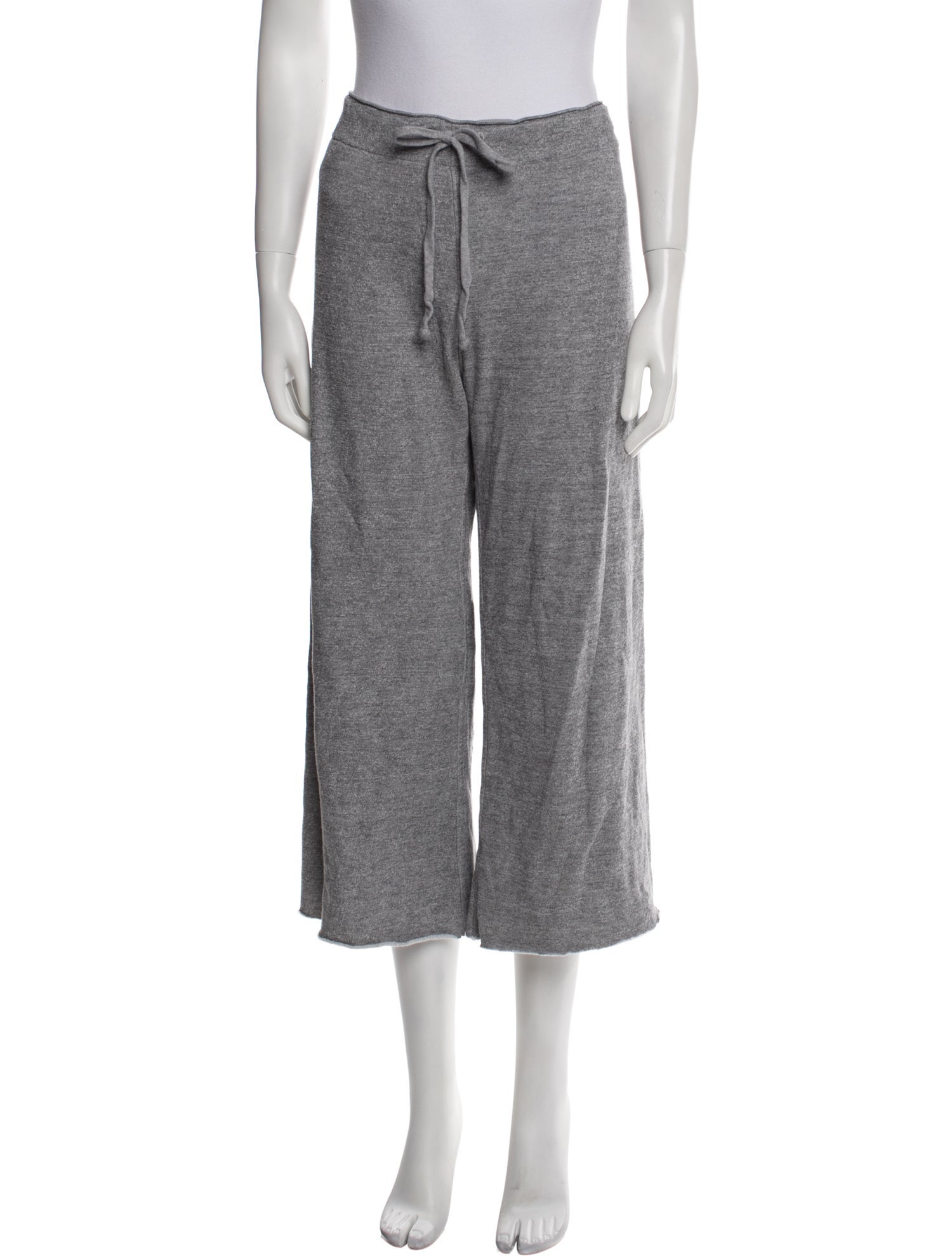 Nili Lotan Raw-Edge Trim Sweatpants