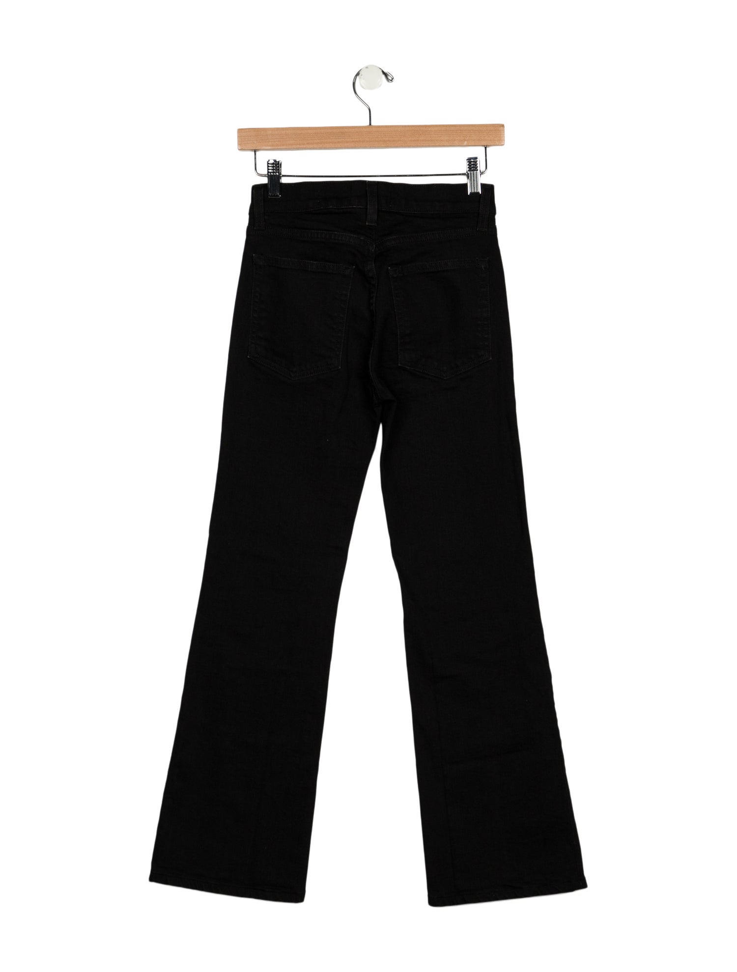 Nili Lotan Mid-Rise Straight Leg Jeans