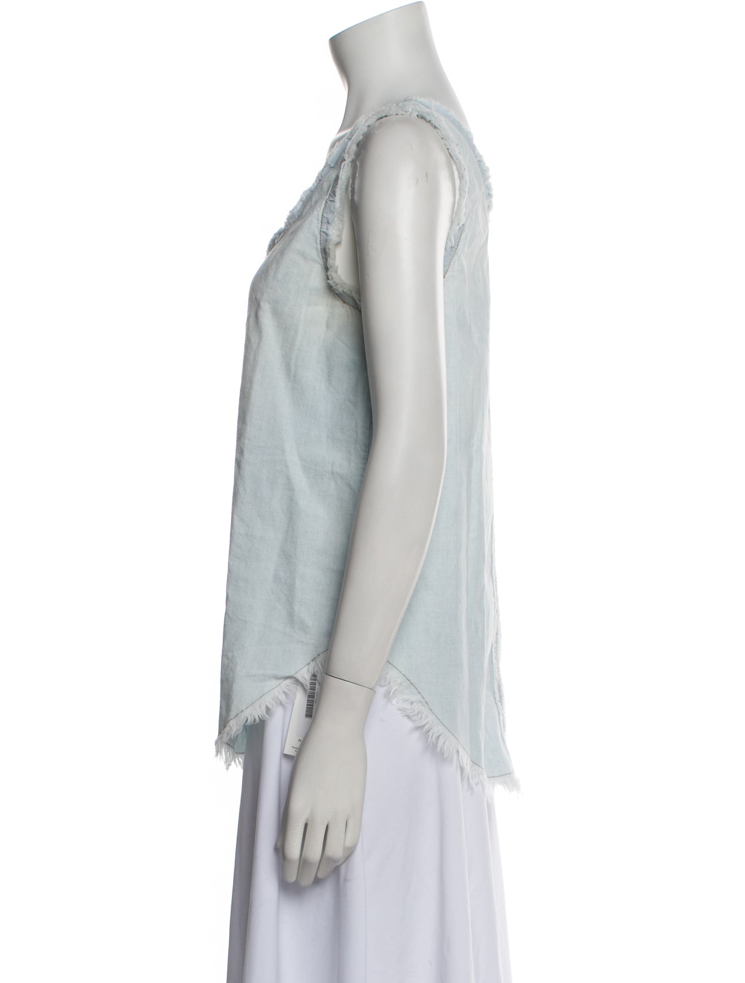 Nili Lotan Scoop Neck Sleeveless Top