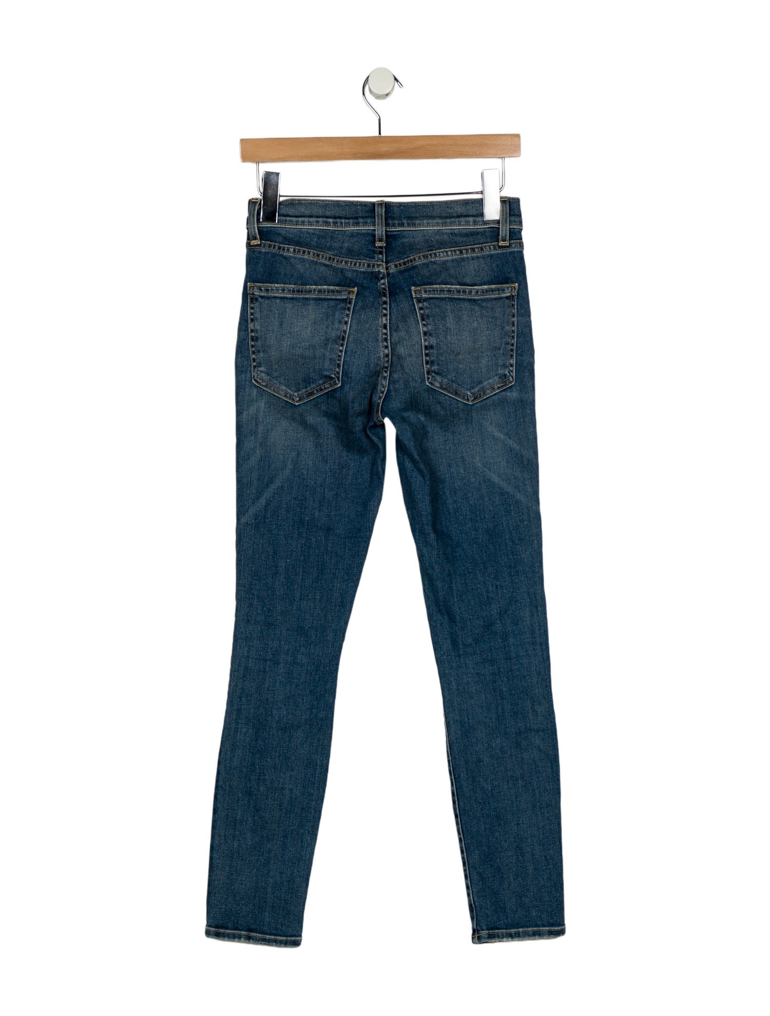 Nili Lotan Mid-Rise Skinny Leg Jeans