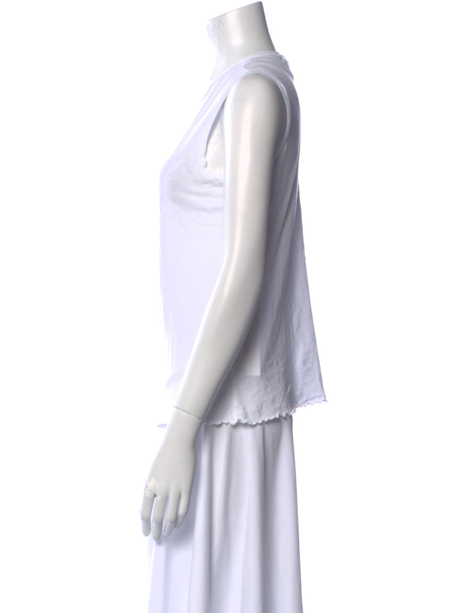 Nili Lotan Scoop Neck Sleeveless Top