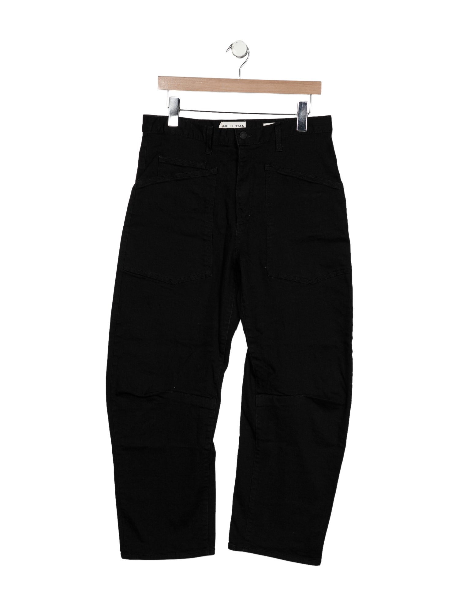 Nili Lotan High-Rise Wide Leg Jeans