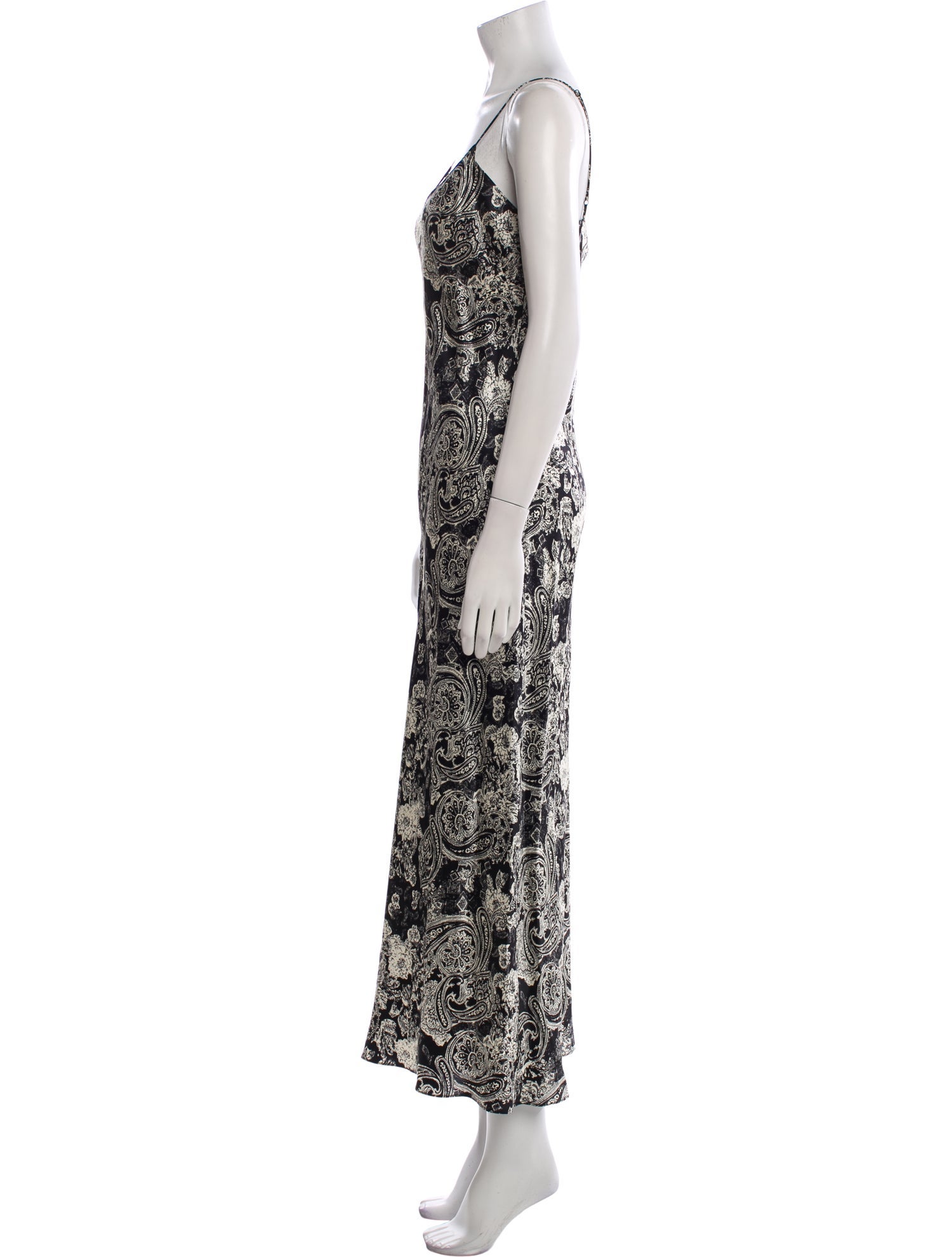 Nili Lotan Silk Long Dress