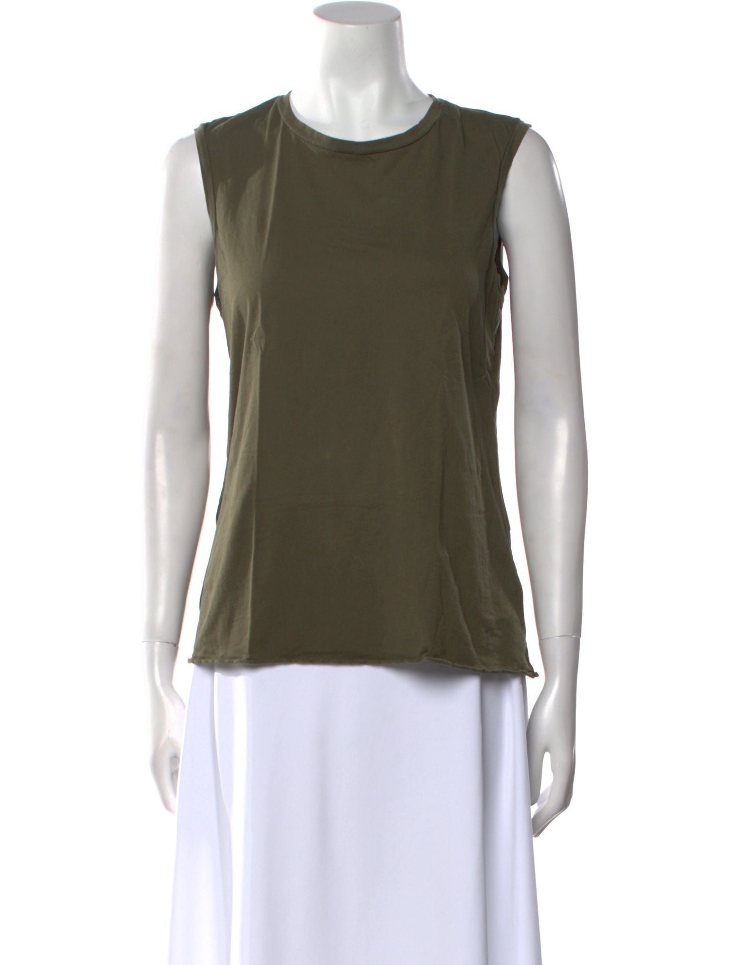 Nili Lotan Crew Neck Sleeveless Top