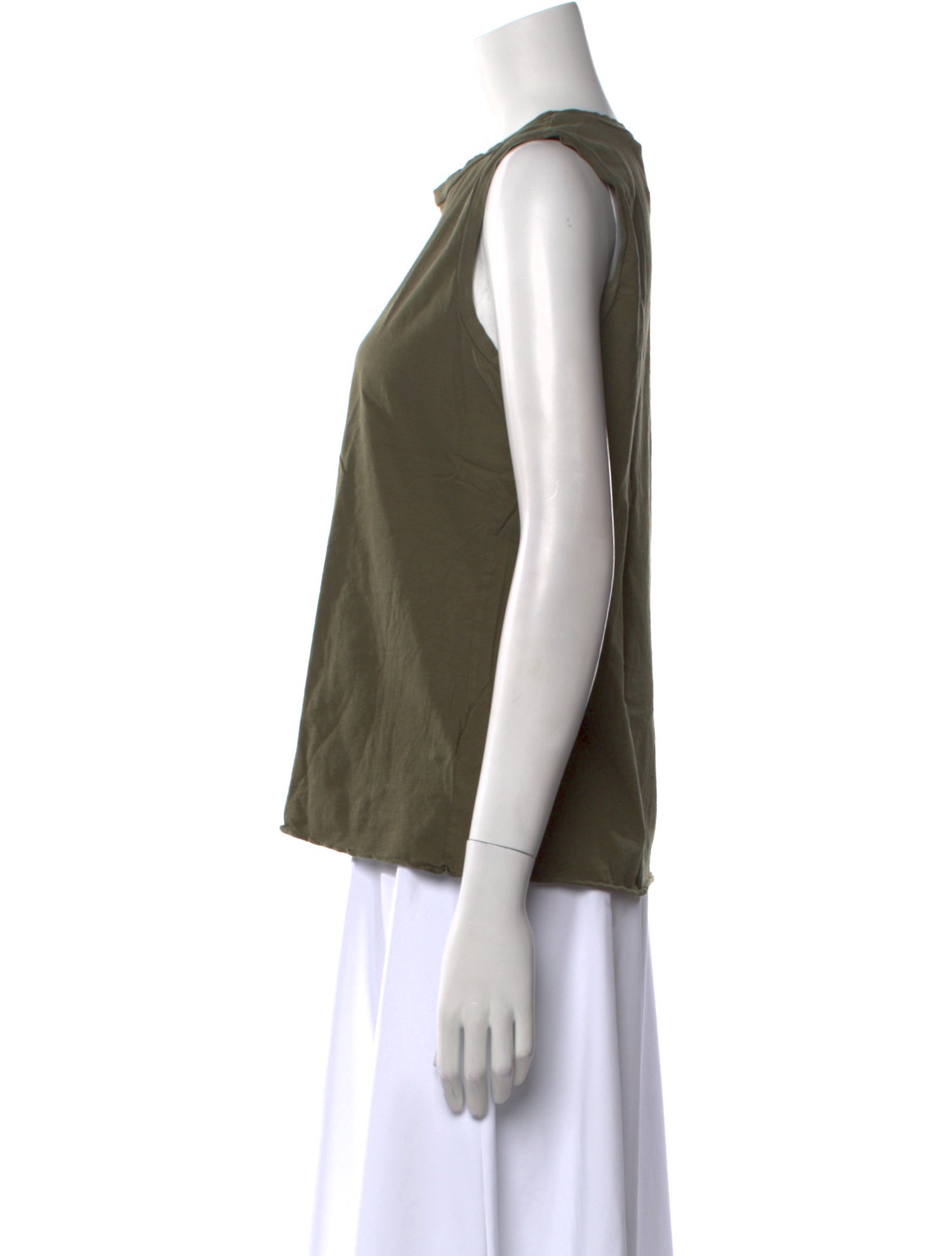Nili Lotan Crew Neck Sleeveless Top