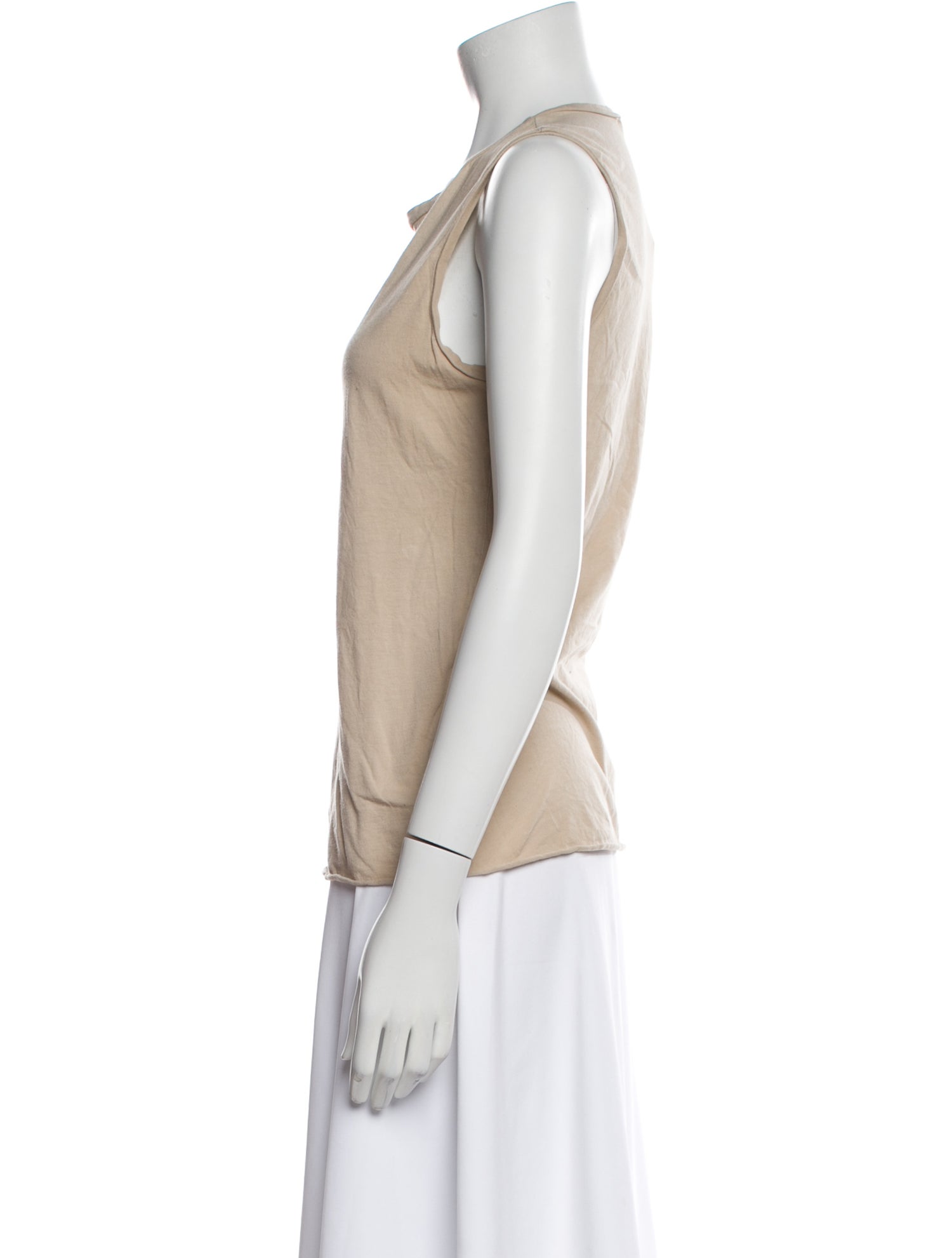 Nili Lotan Scoop Neck Sleeveless Top