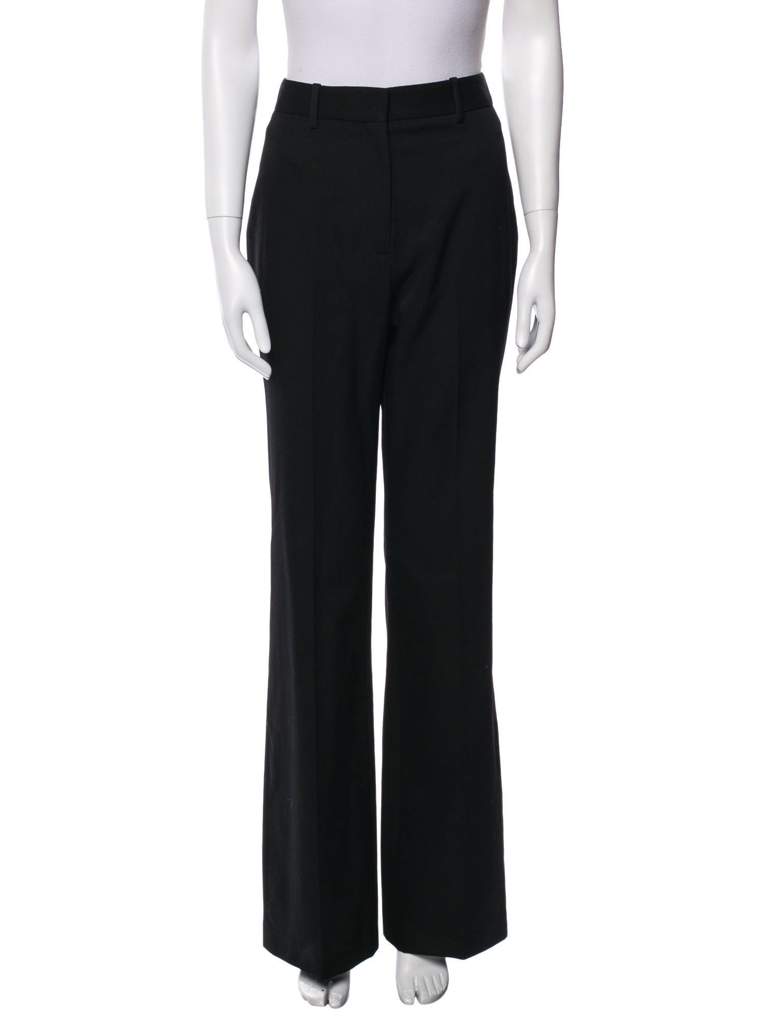 Nili Lotan Virgin Wool Wide Leg Pants