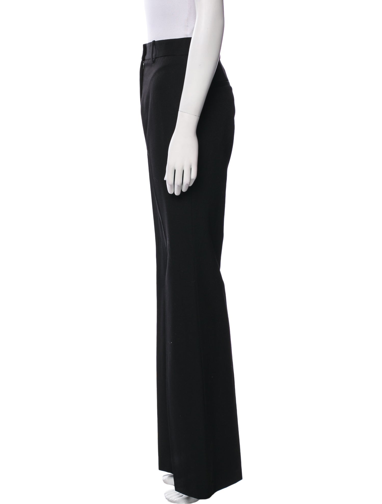 Nili Lotan Virgin Wool Wide Leg Pants