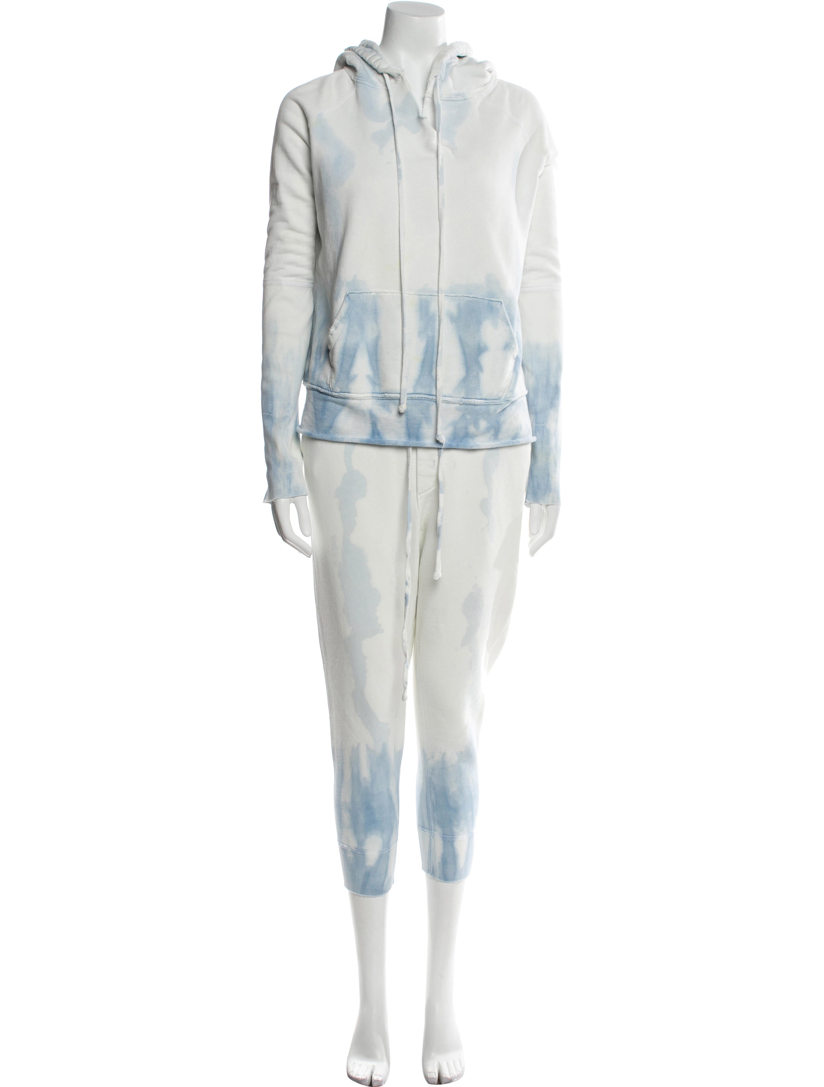 Nili Lotan Tie-Dye Print Tracksuit
