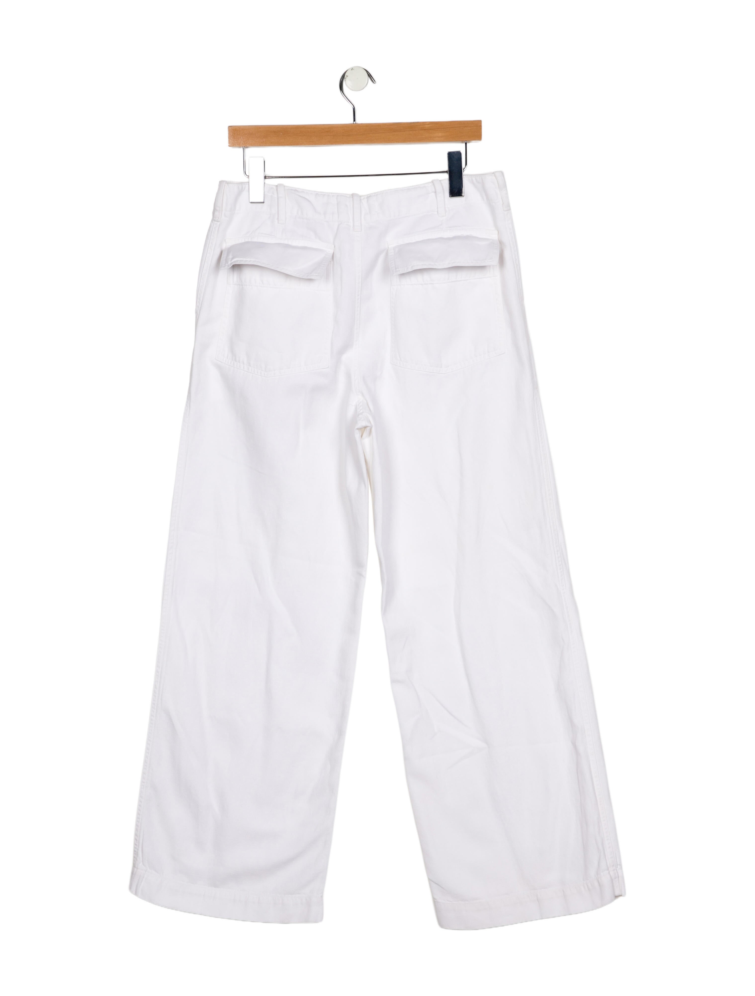 Nili Lotan High-Rise Wide Leg Jeans