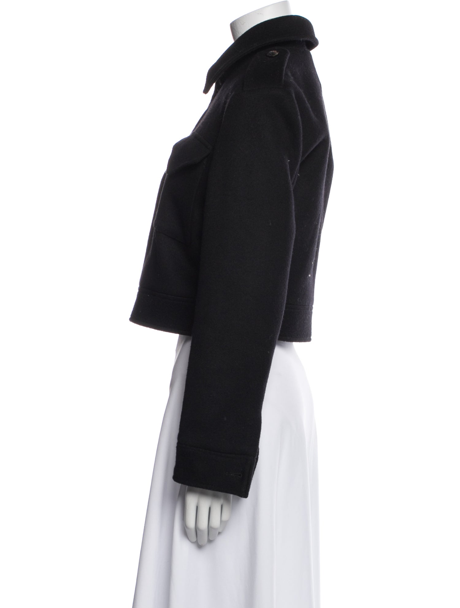 Nili Lotan Virgin Wool Denim Jacket