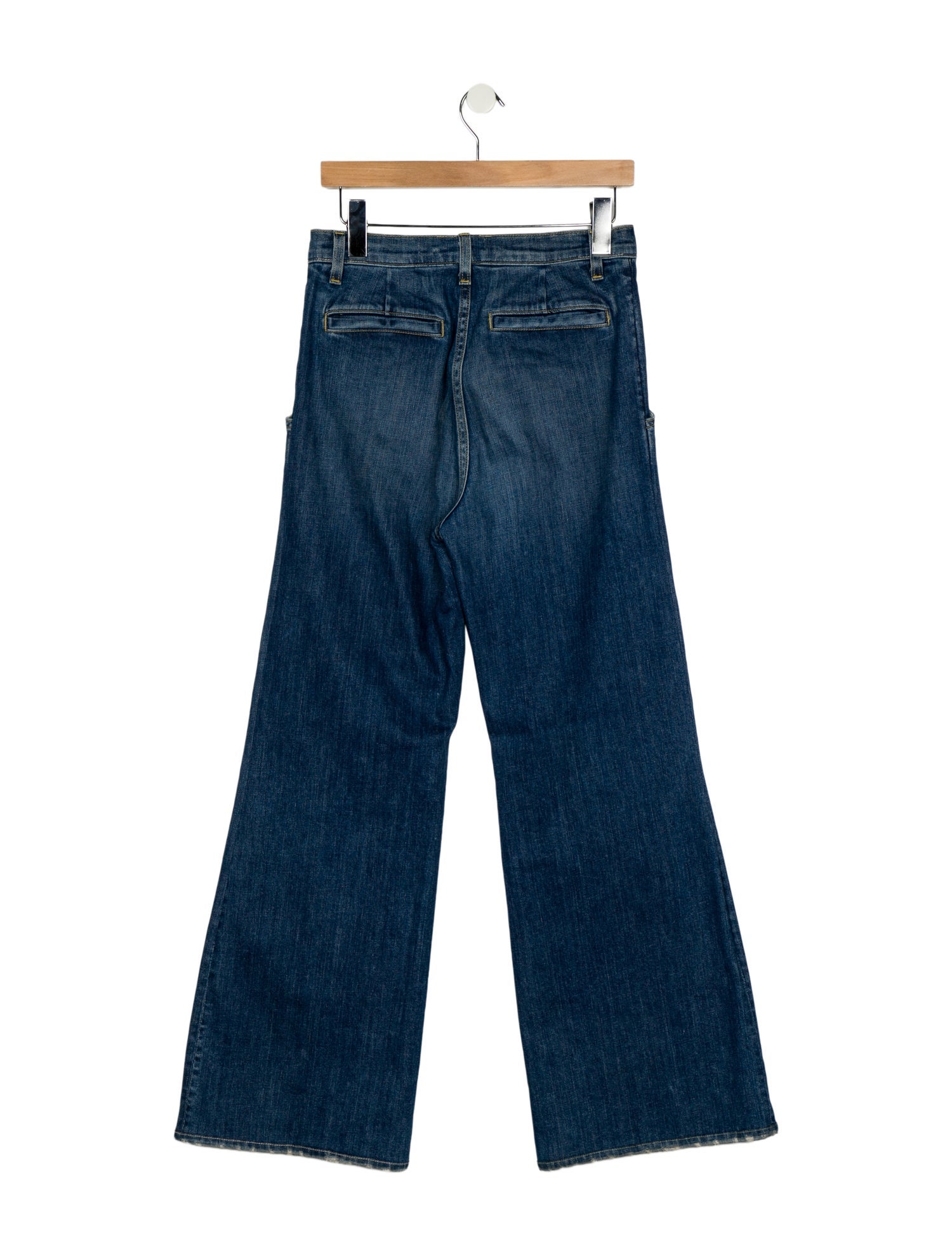 Nili Lotan High-Rise Wide Leg Jeans