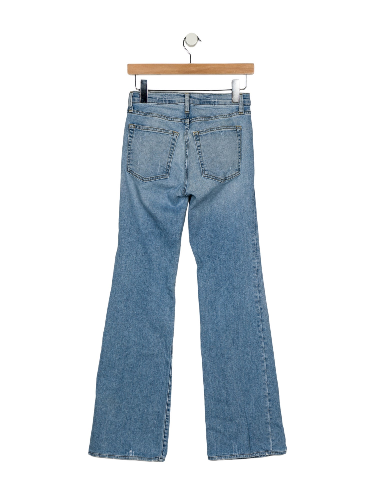 Nili Lotan Mid-Rise Wide Leg Jeans