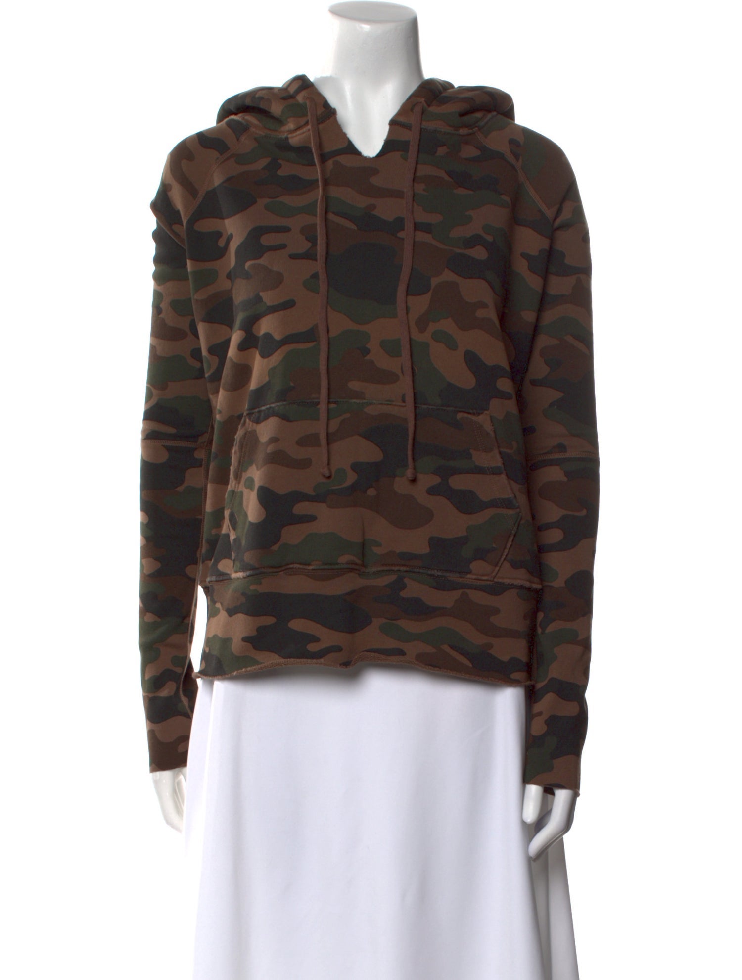 Nili Lotan Printed V-Neck Sweatshirt w/ Tags