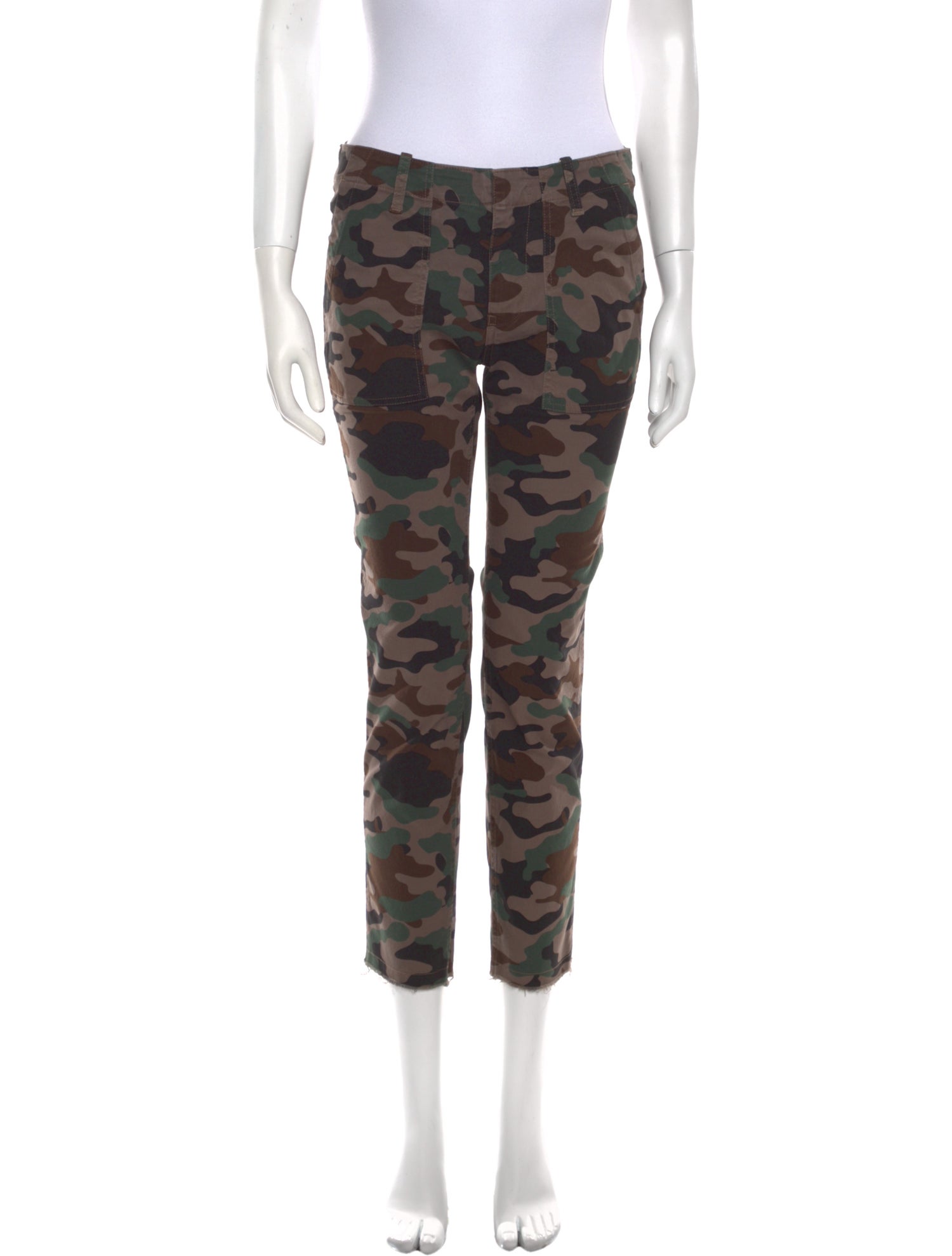 Nili Lotan Printed Skinny Leg Pants