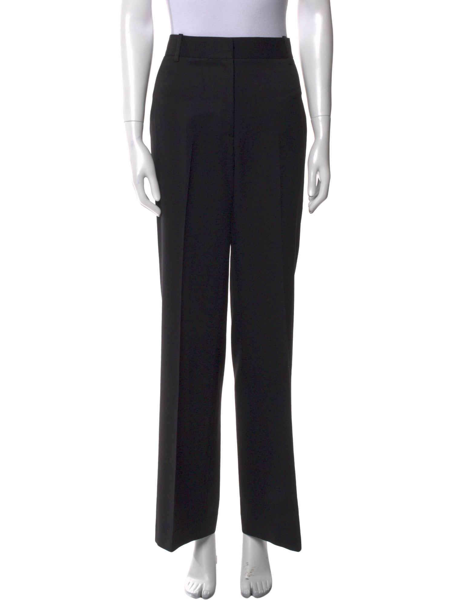 Nili Lotan Virgin Wool Wide Leg Pants