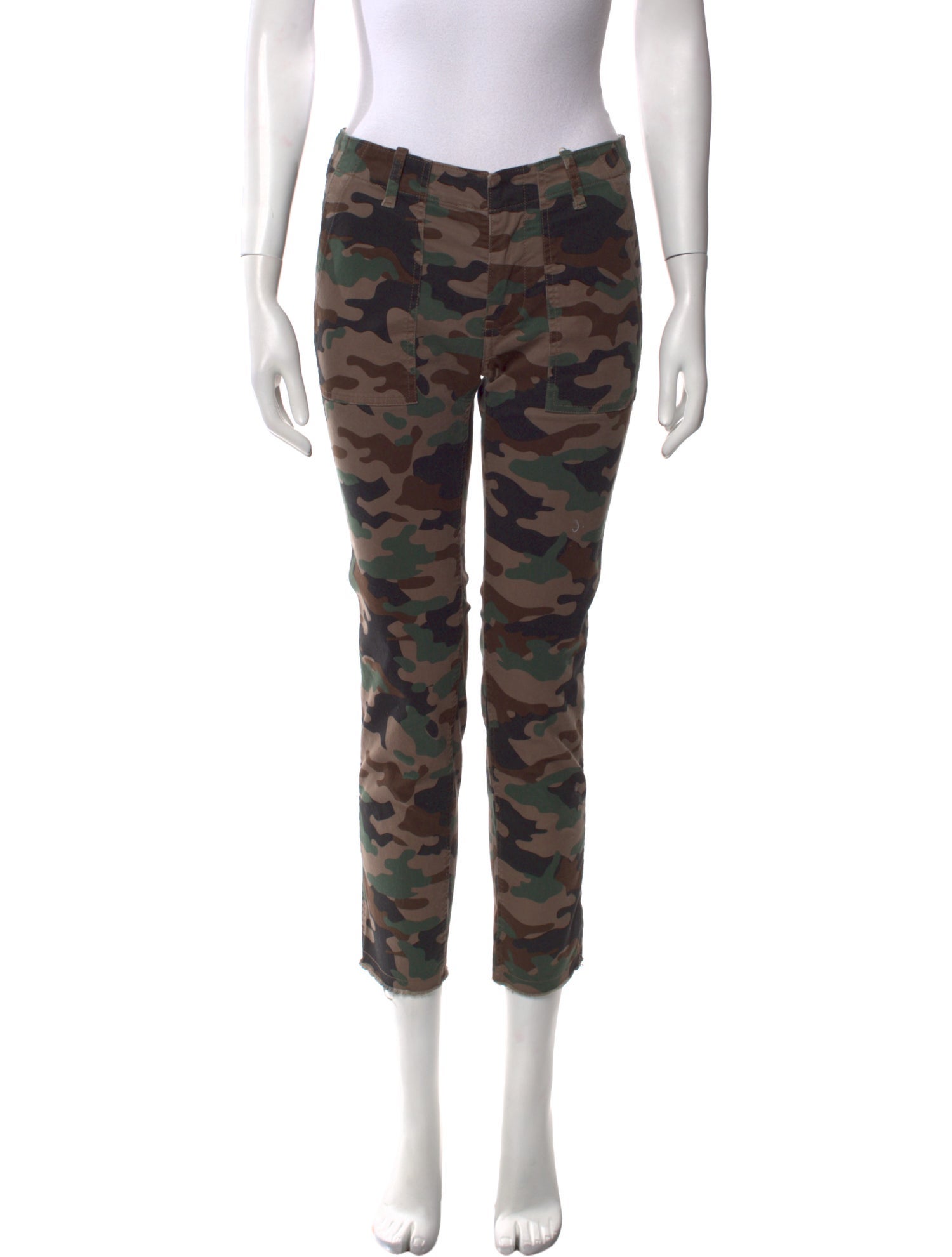 Nili Lotan Printed Skinny Leg Pants