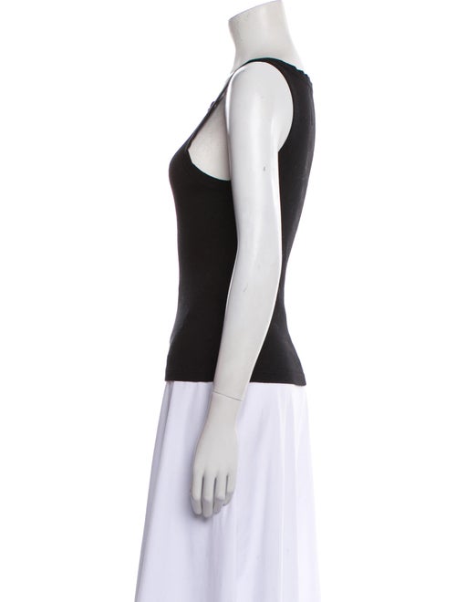 Nili Lotan Scoop Neck Sleeveless Top