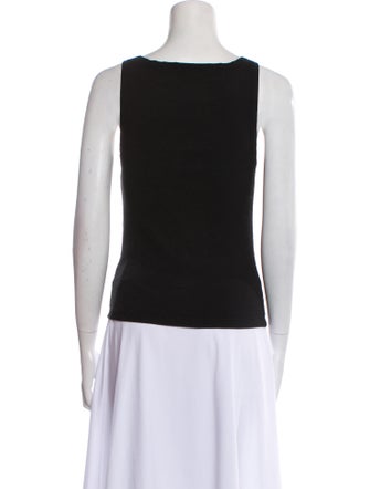 Nili Lotan Scoop Neck Sleeveless Top