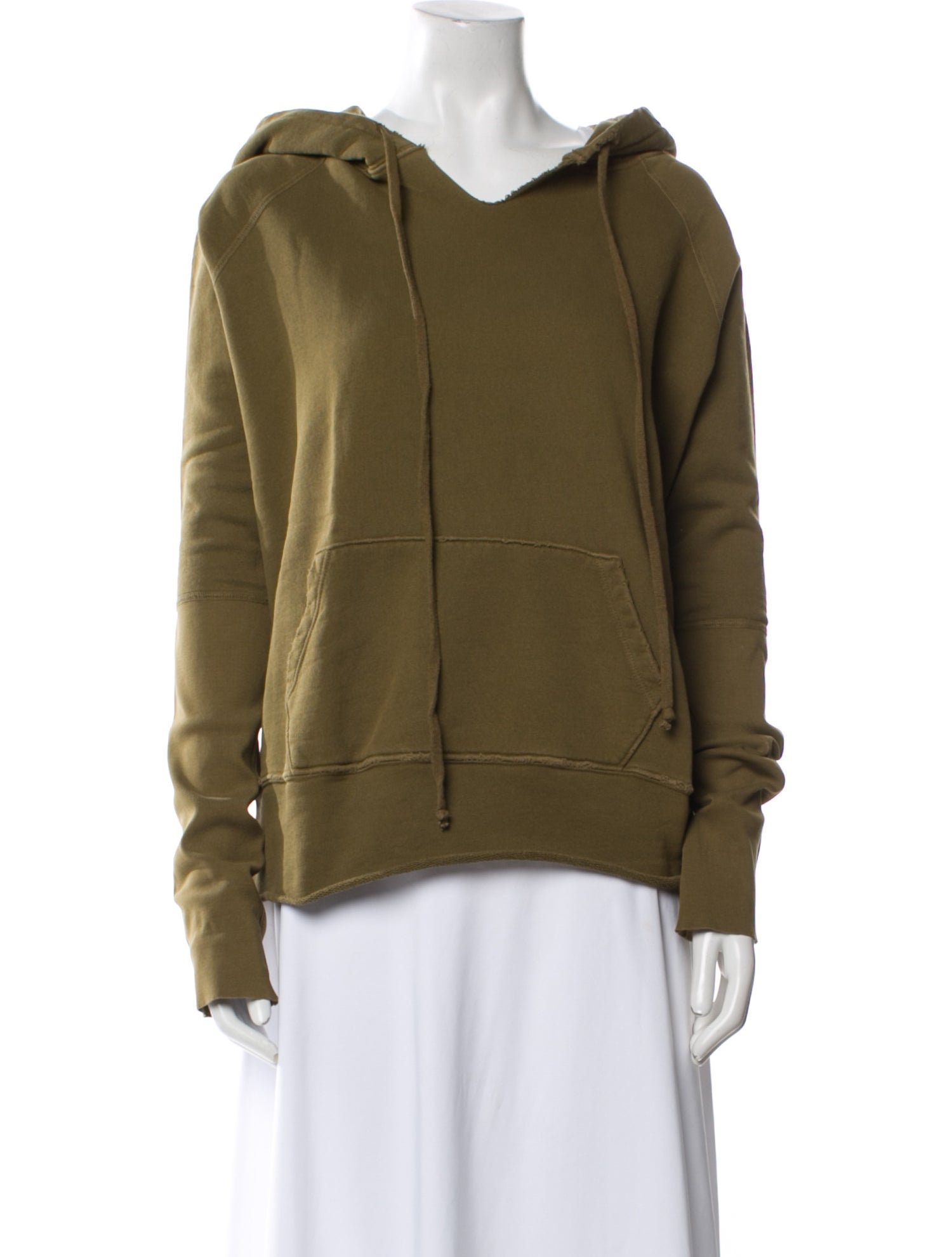 Nili Lotan V-Neck Long Sleeve Sweatshirt