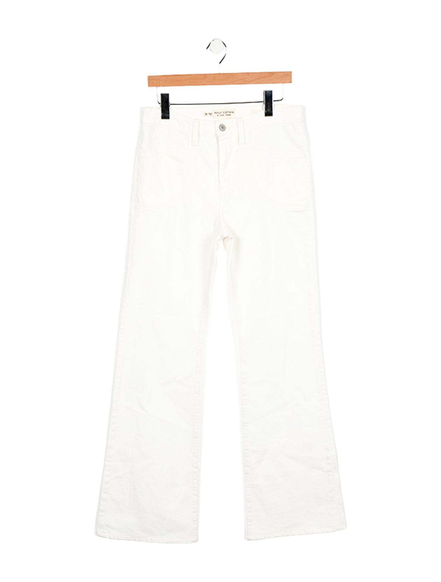 Nili Lotan Mid-Rise Wide Leg Jeans