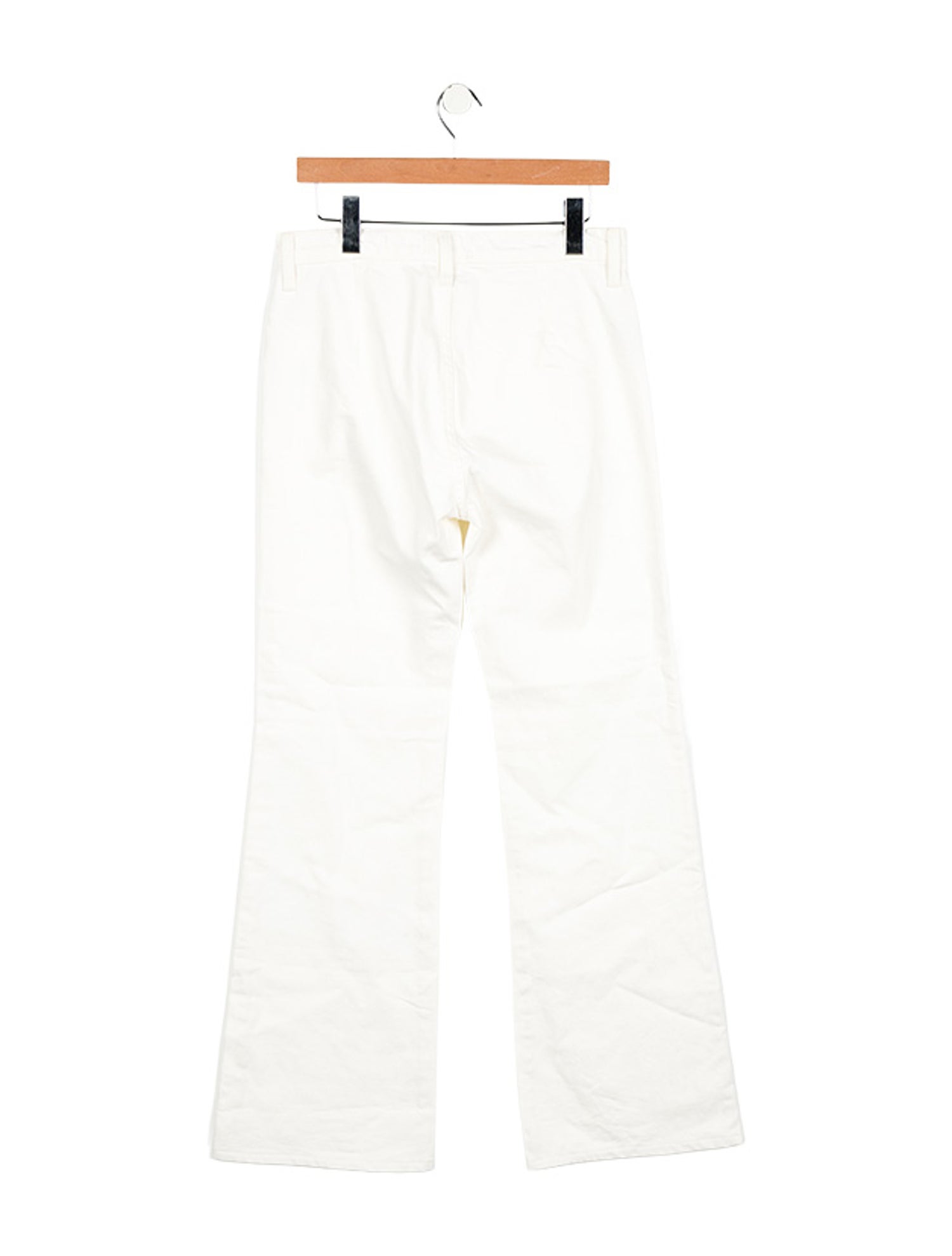 Nili Lotan Mid-Rise Wide Leg Jeans