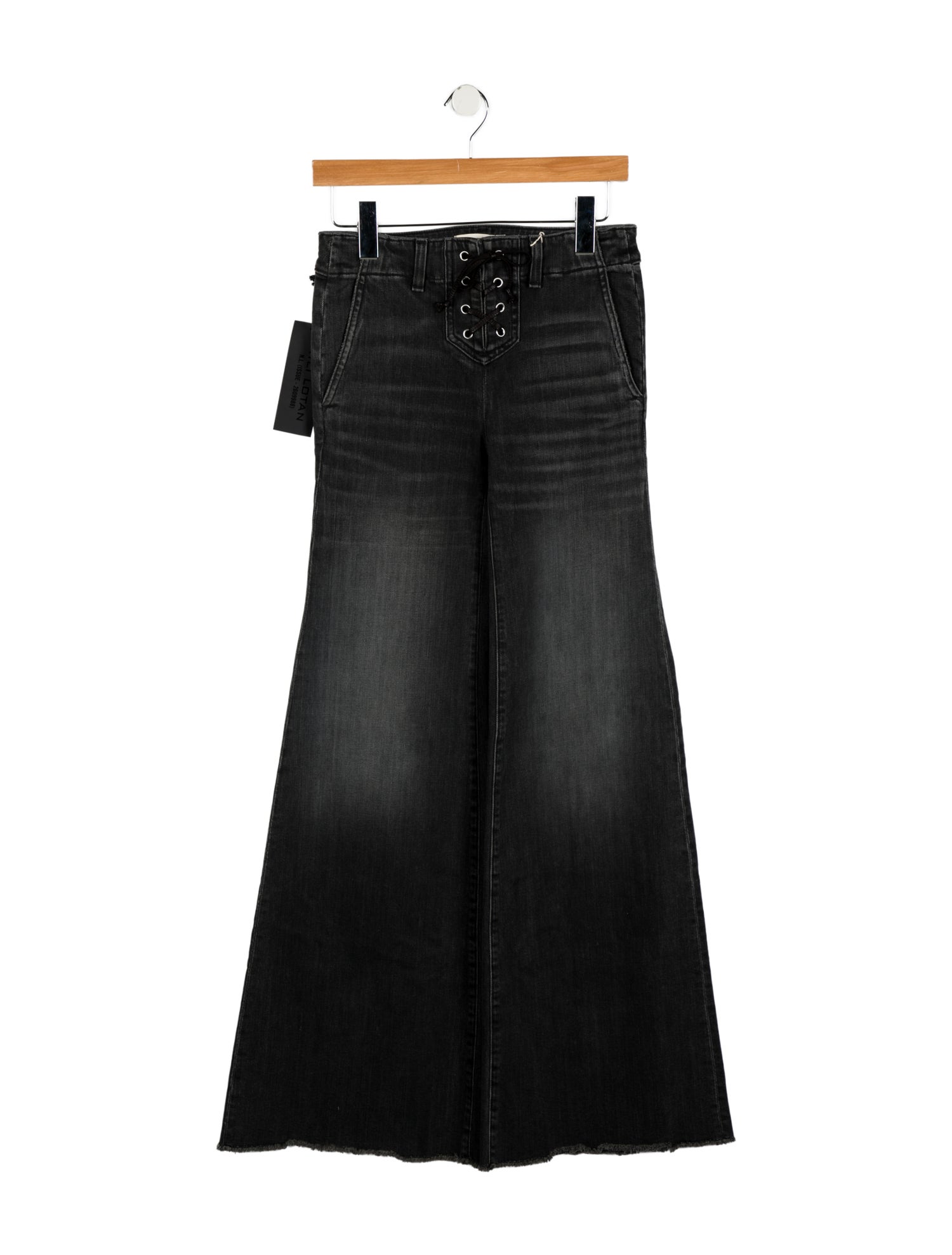 Nili Lotan Mid-Rise Wide Leg Jeans w/ Tags