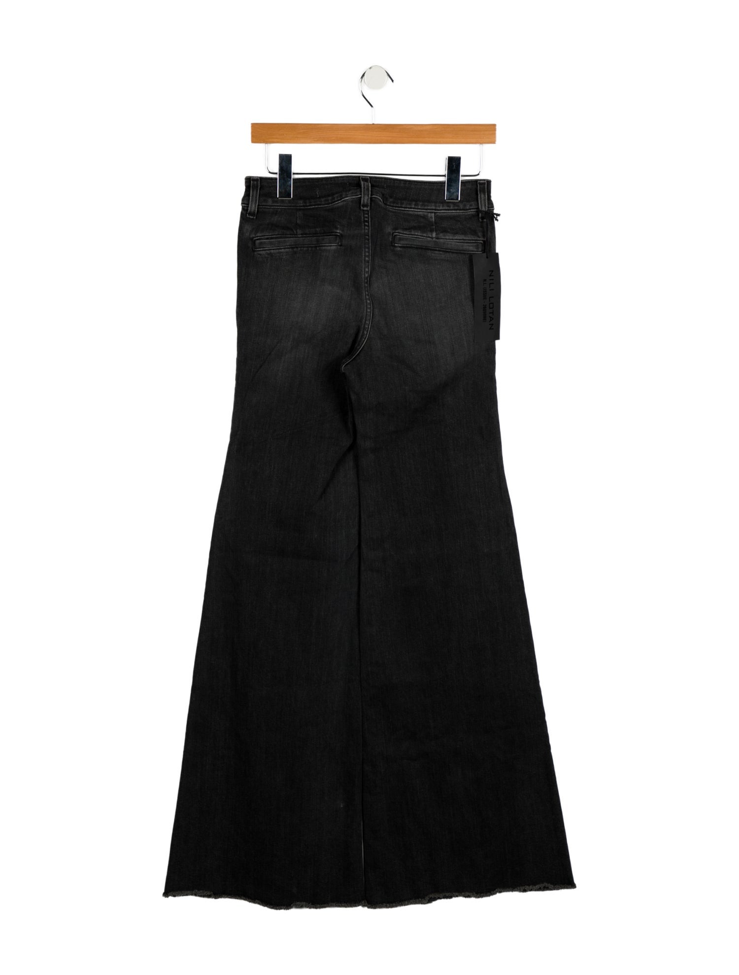Nili Lotan Mid-Rise Wide Leg Jeans w/ Tags