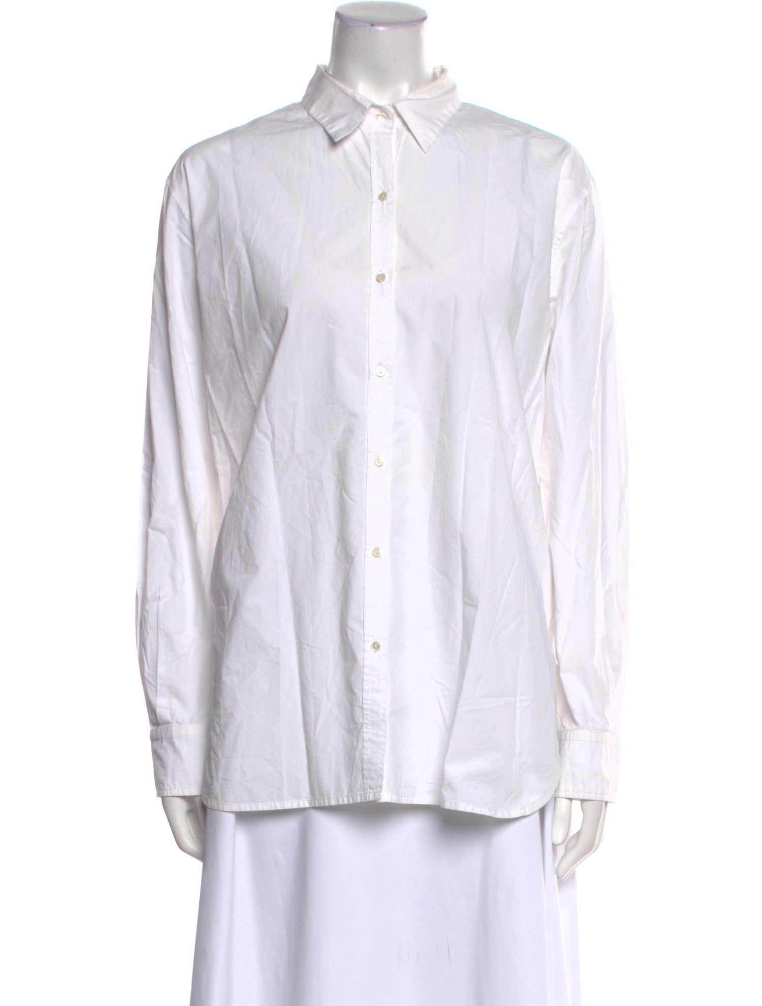 Nili Lotan Long Sleeve Button-Up Top