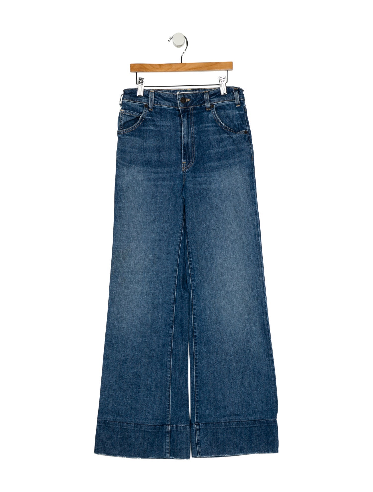Nili Lotan High-Rise Wide Leg Jeans