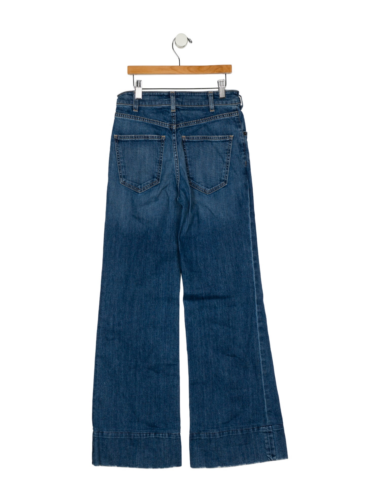 Nili Lotan High-Rise Wide Leg Jeans