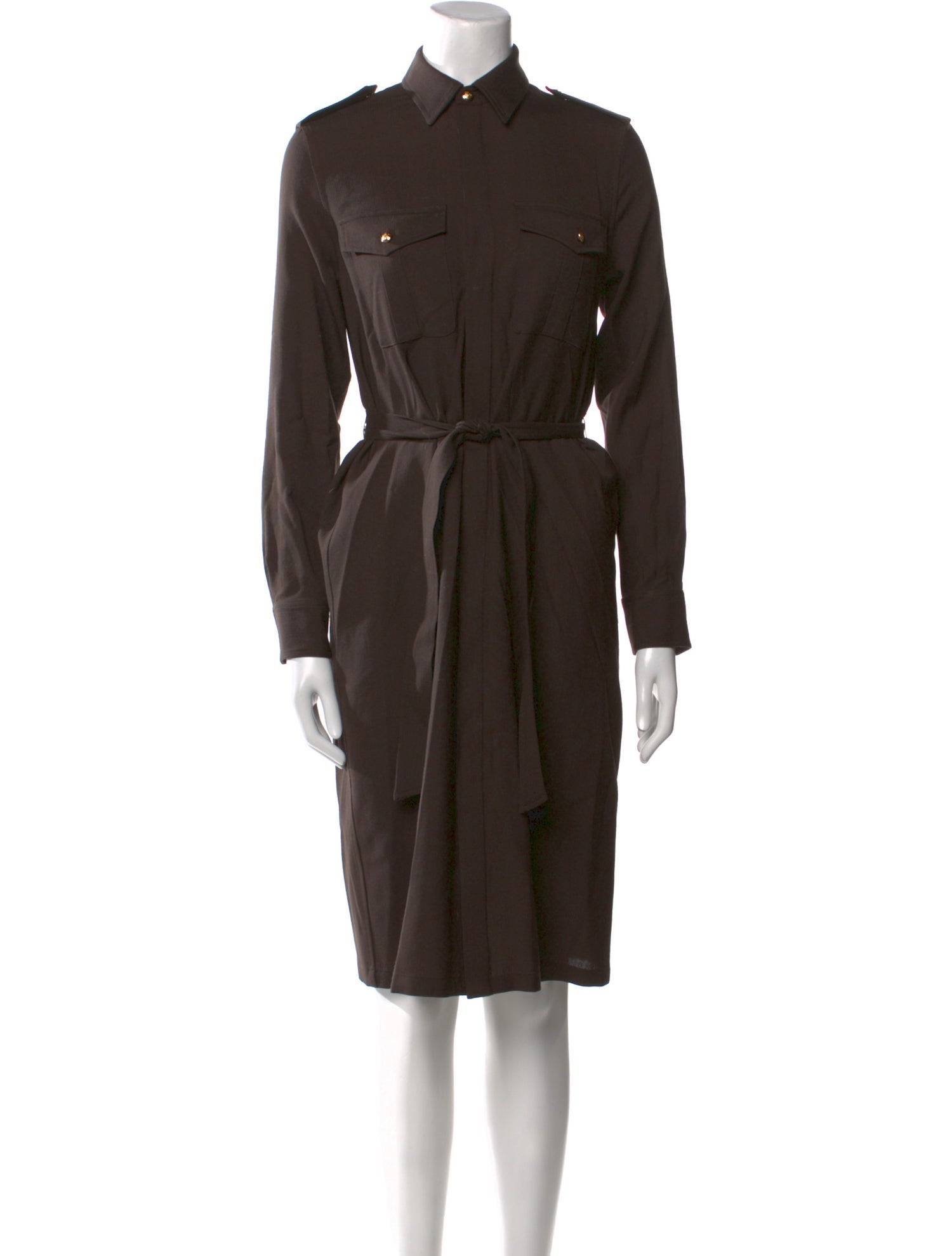 Nili Lotan Virgin Wool Knee-Length Dress w/ Tags