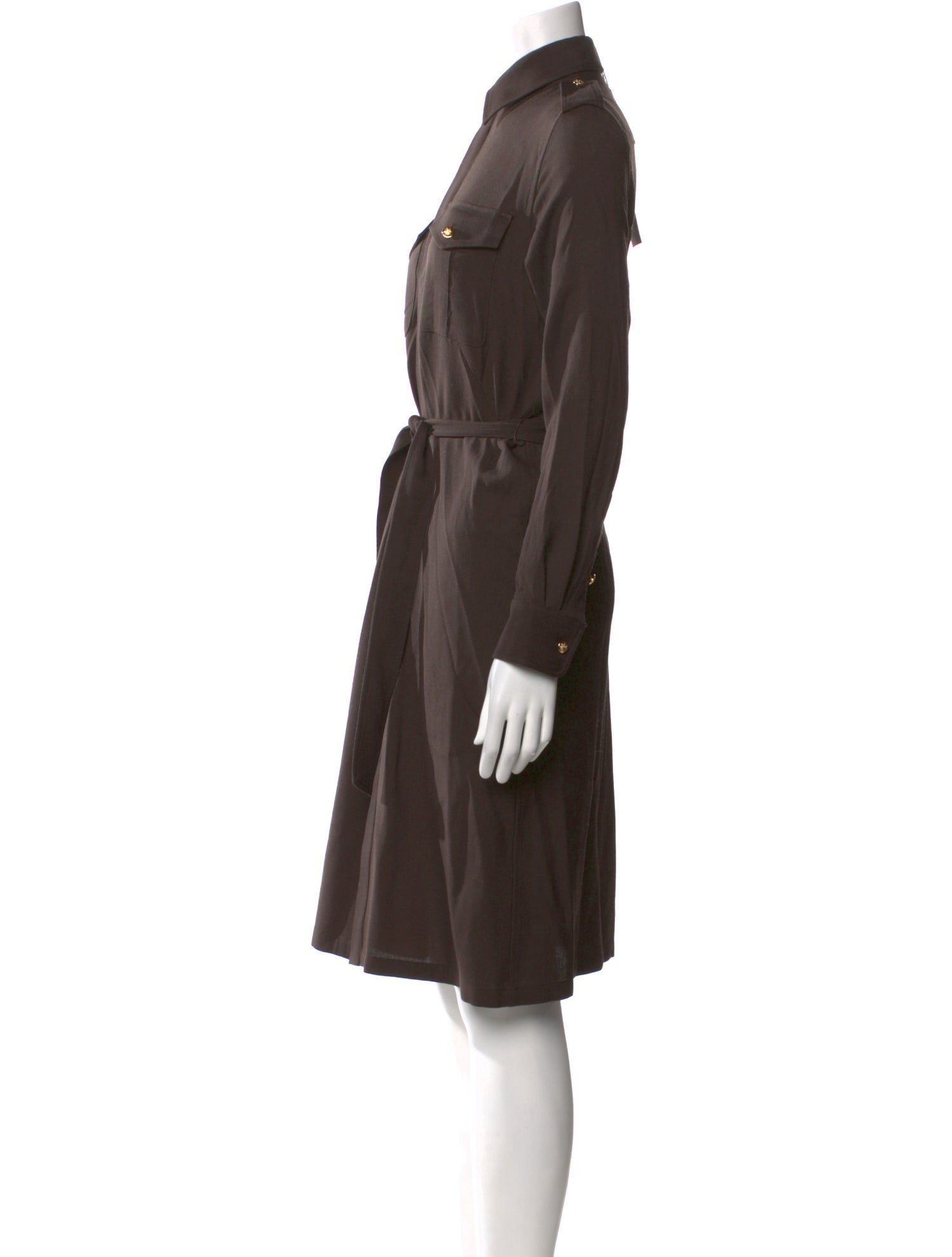 Nili Lotan Virgin Wool Knee-Length Dress w/ Tags