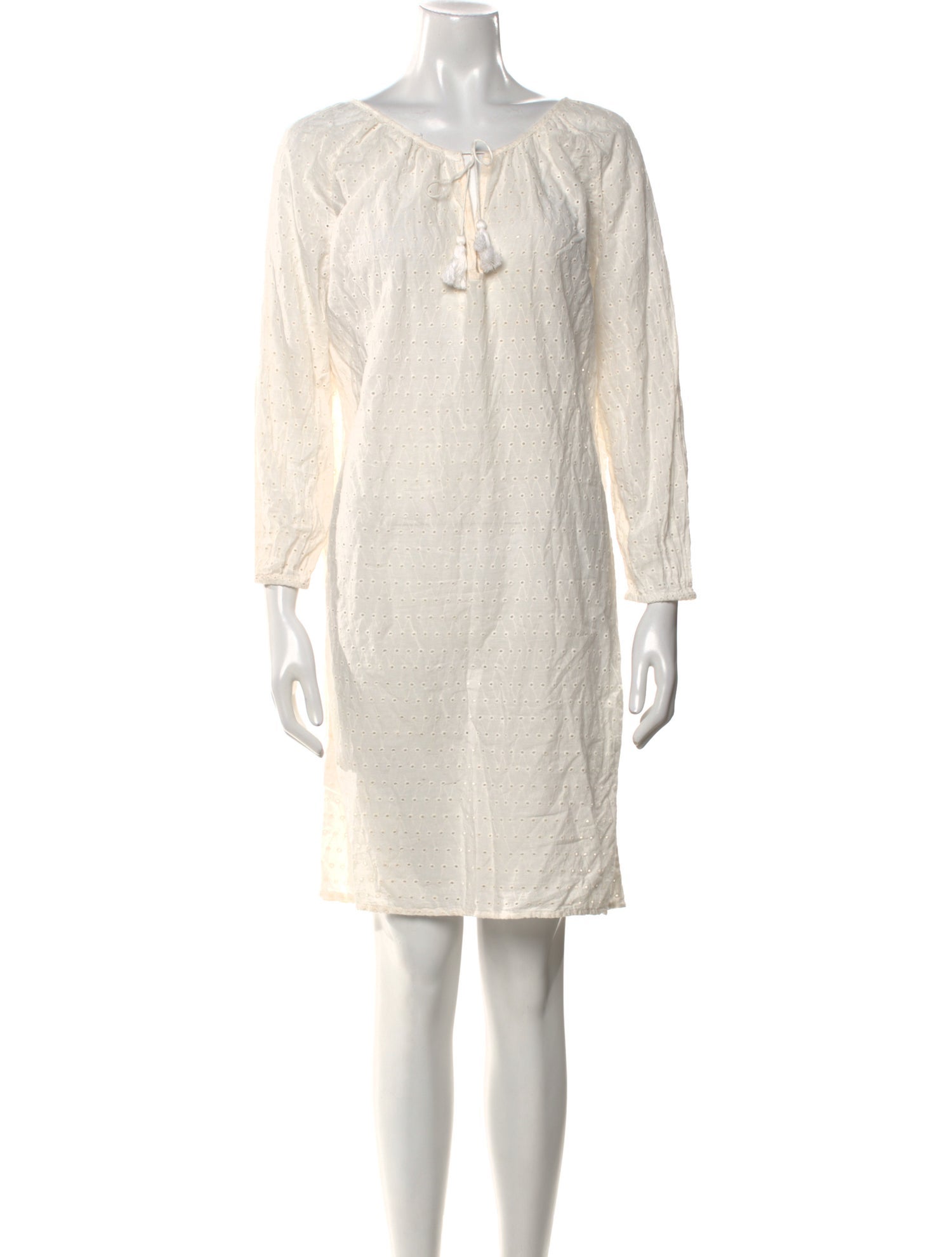 Nili Lotan Scoop Neck Mini Dress