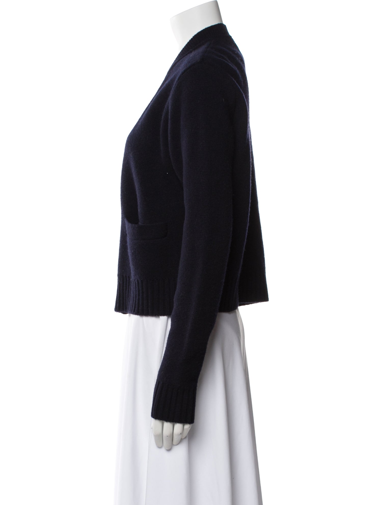 Nili Lotan Virgin Wool V-Neck Sweater