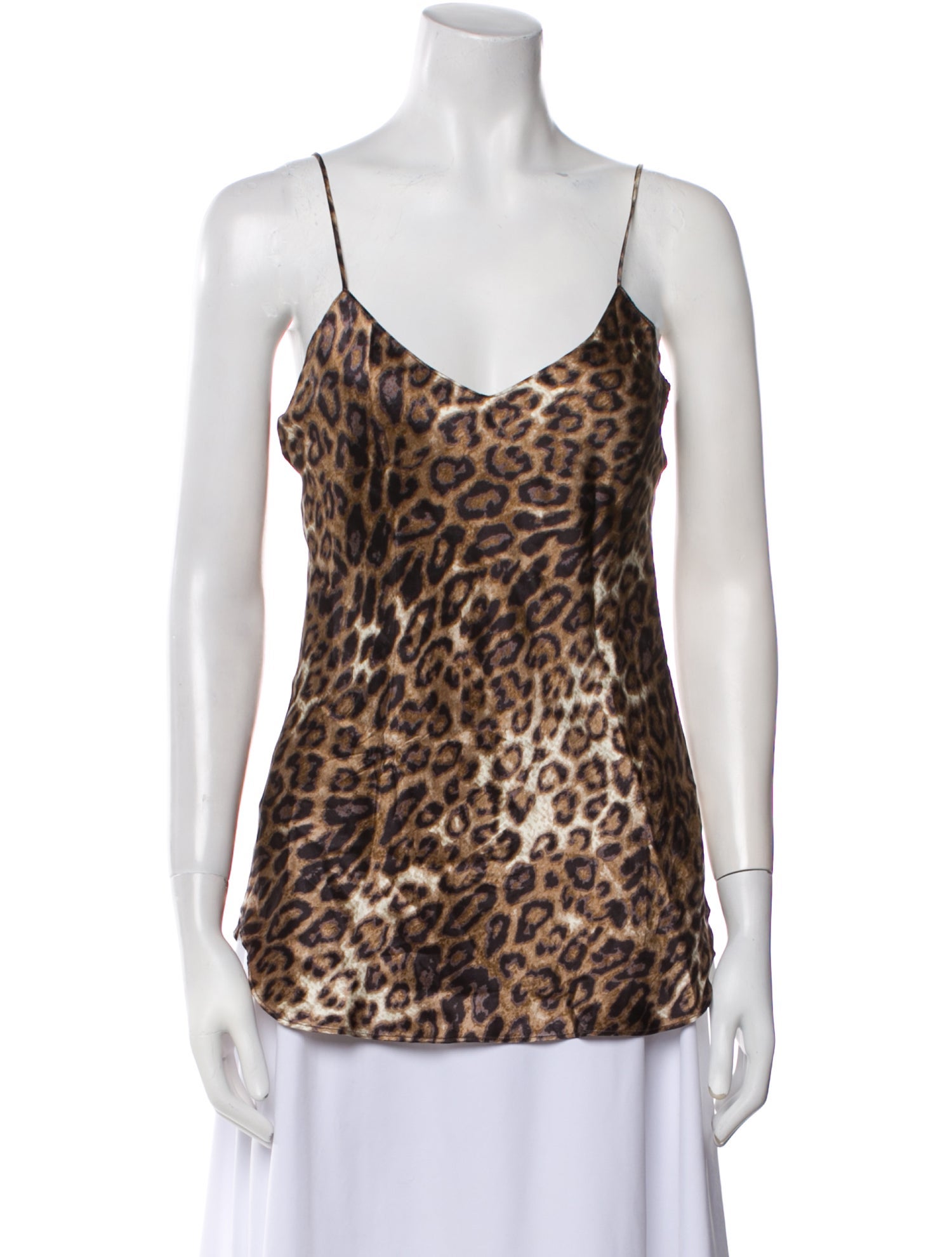 Nili Lotan Silk Animal Print Top w/ Tags