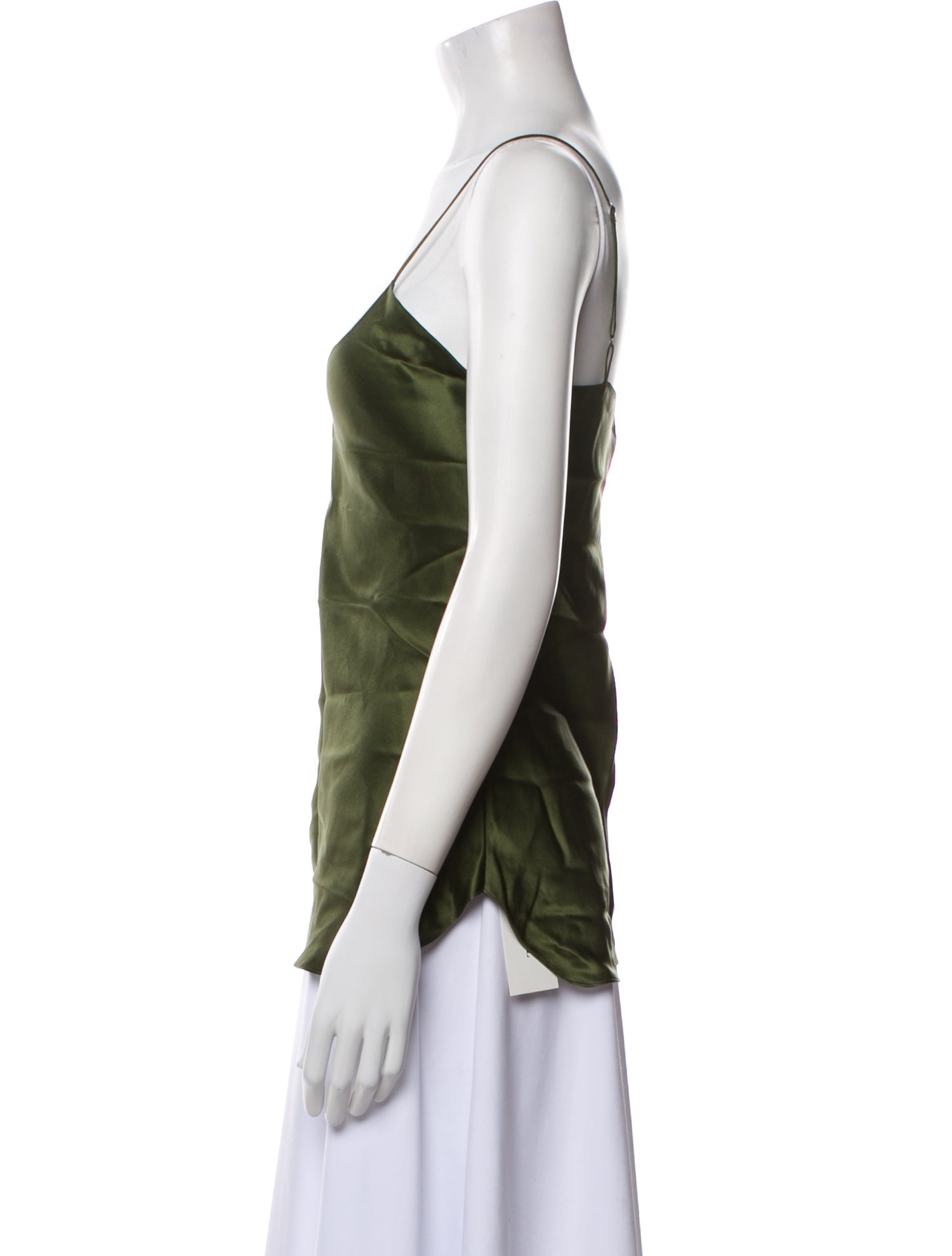 Nili Lotan Silk V-Neck Top