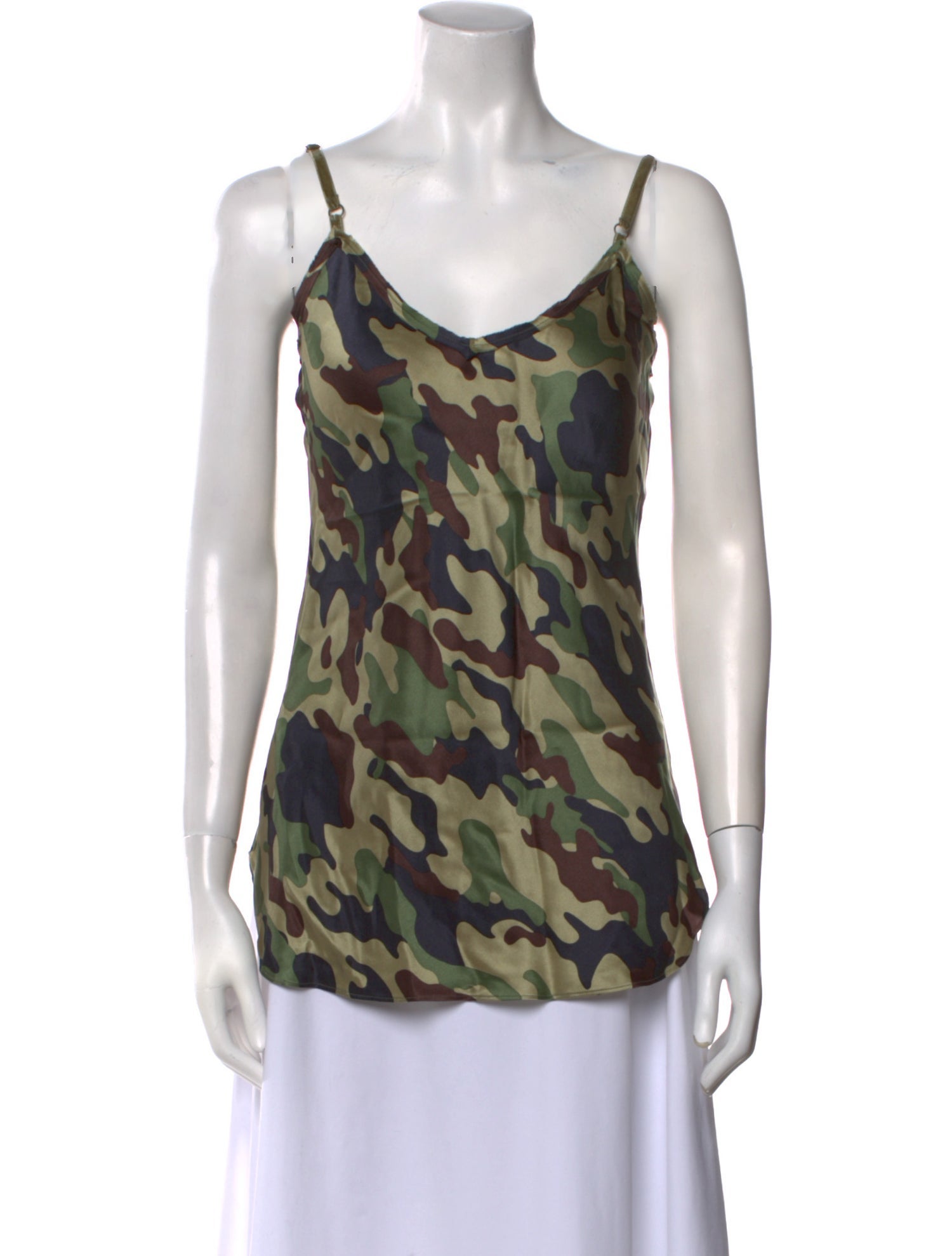 Nili Lotan Silk Printed Top w/ Tags