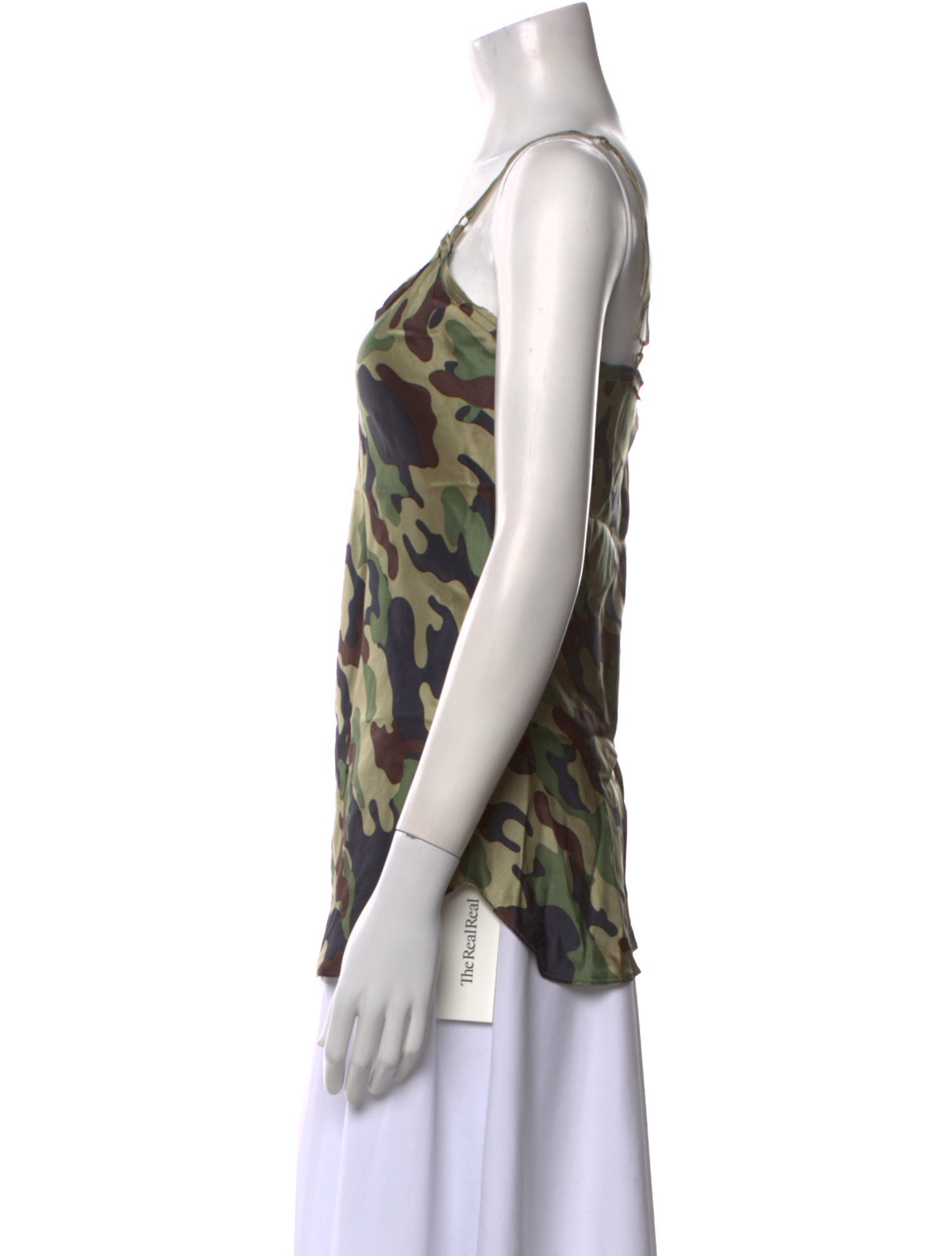 Nili Lotan Silk Printed Top w/ Tags